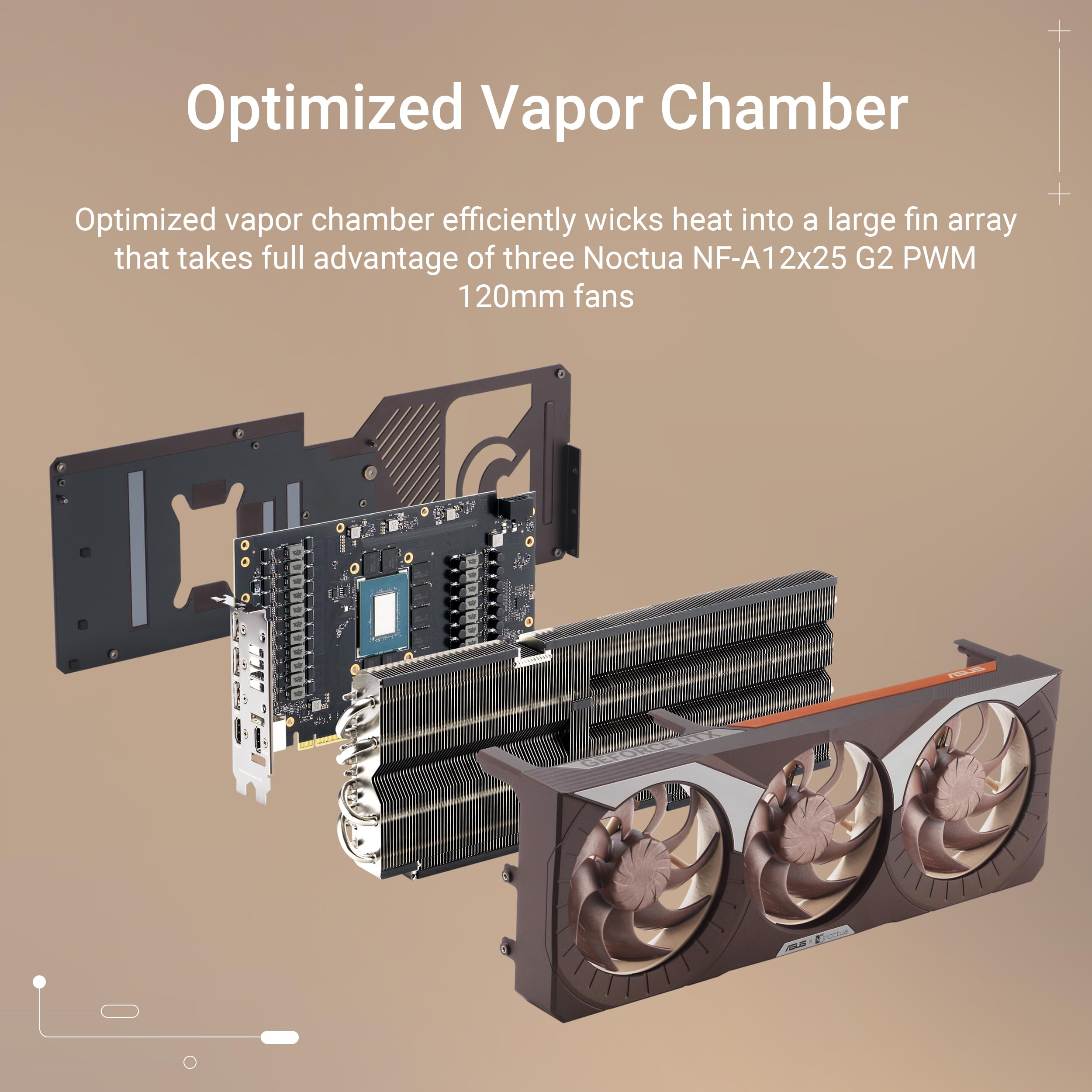 asus-rog-geforce-rtx-5080-16gb-gddr7-noctua-oc-edition-carte-graphique-triple-ve image 3