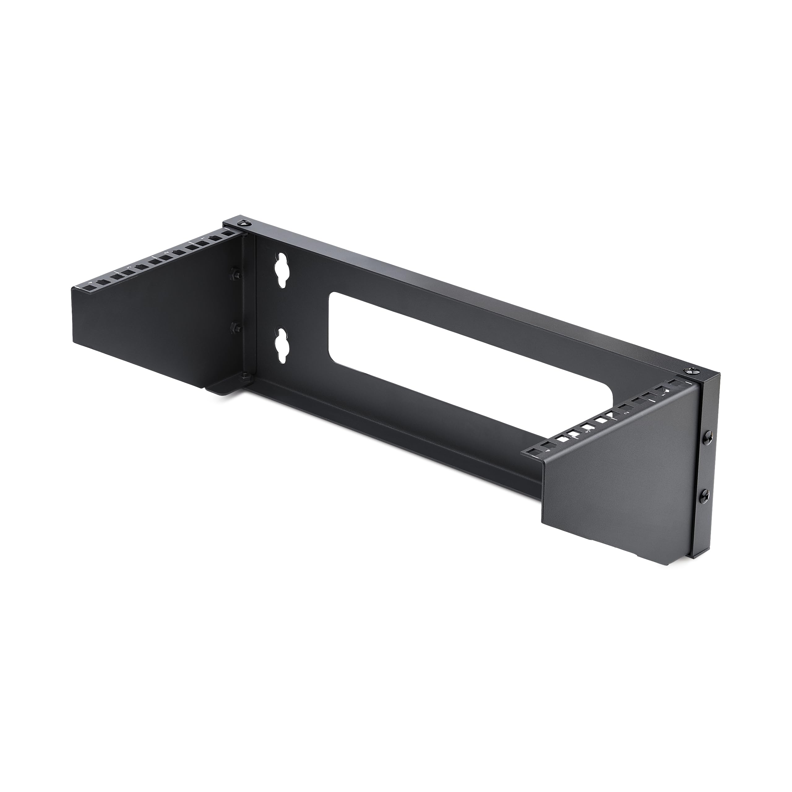 startech-com-rk419wallv-n-support-mural-vertical-4u-rack-19-pouces-55kg image 1