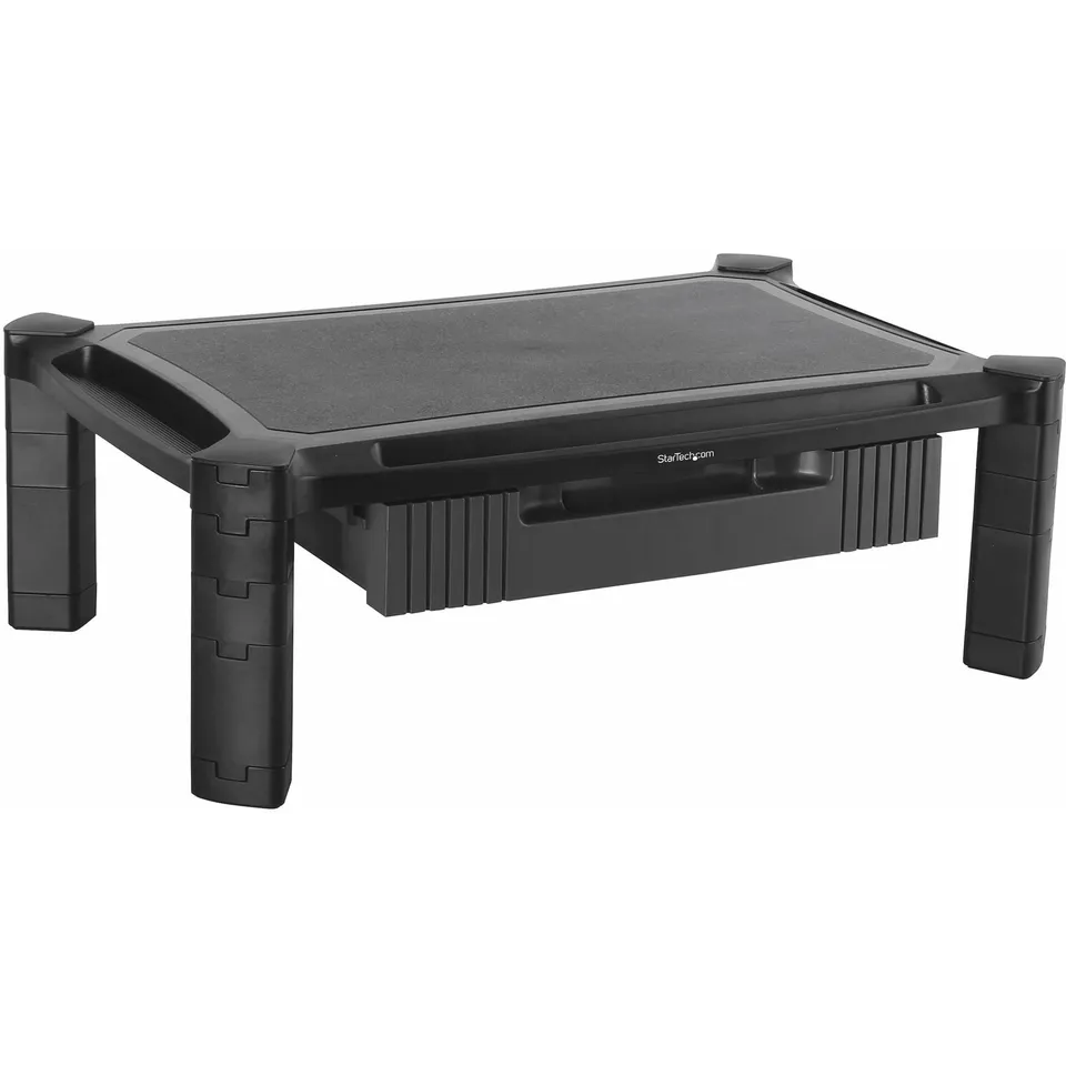 startech-com-monstadjdl-rehausseur-d-cran-r-glable-avec-tiroir-13-32-10-kg image 1