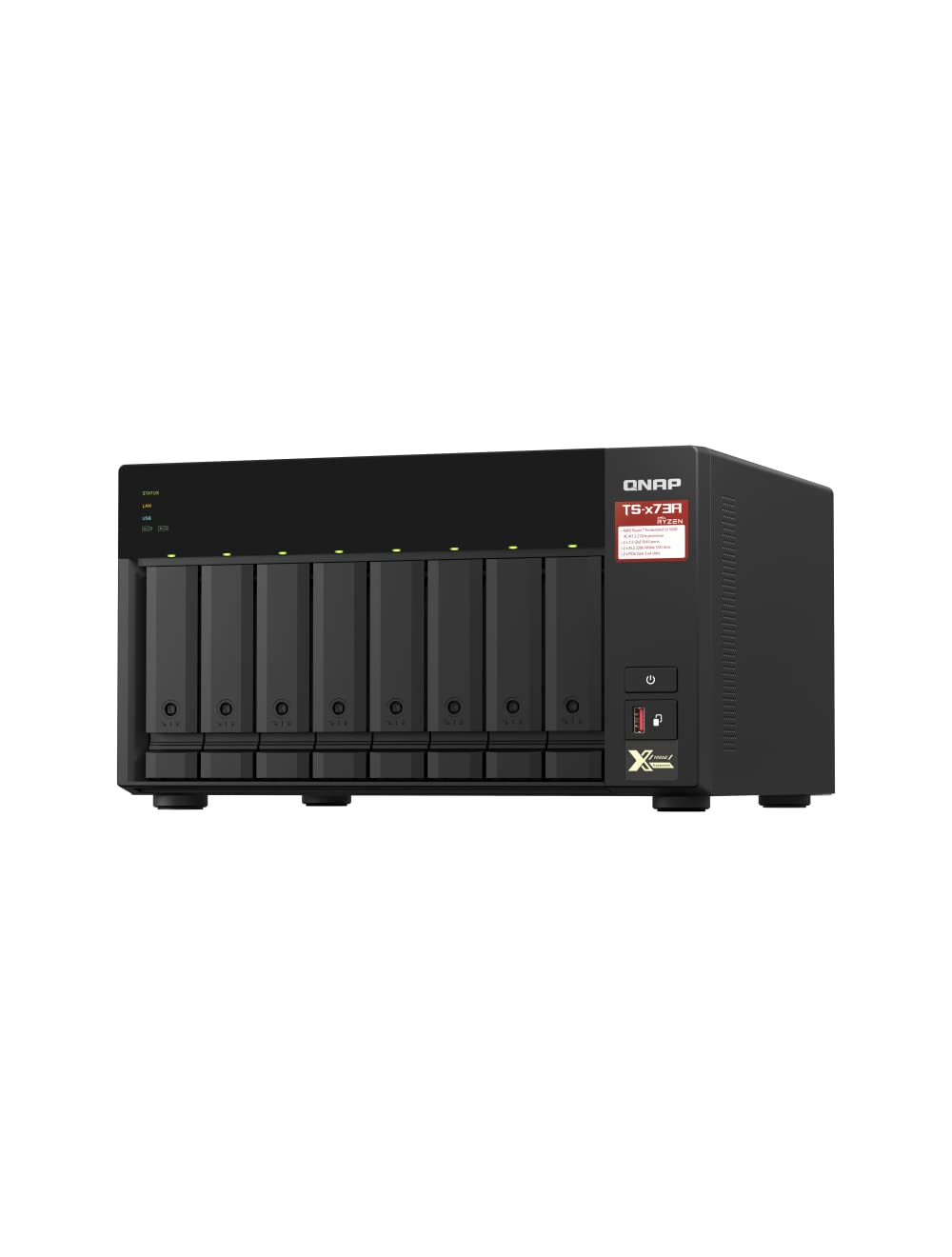 qnap-ts-873a-8g-nas-8-baies-amd-ryzen-8go-ram-2-5-gbe-sans-disque image 3