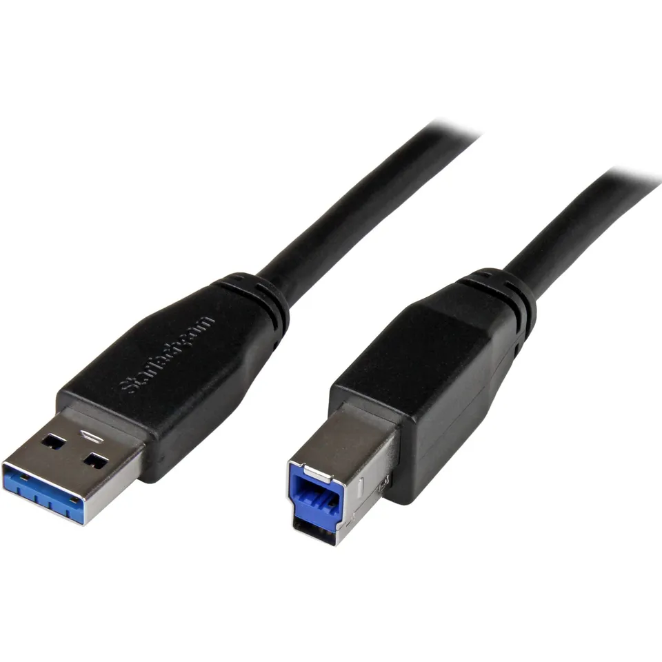 startech-com-c-ble-usb-3-0-actif-a-vers-b-10-m-5-gbps image 1