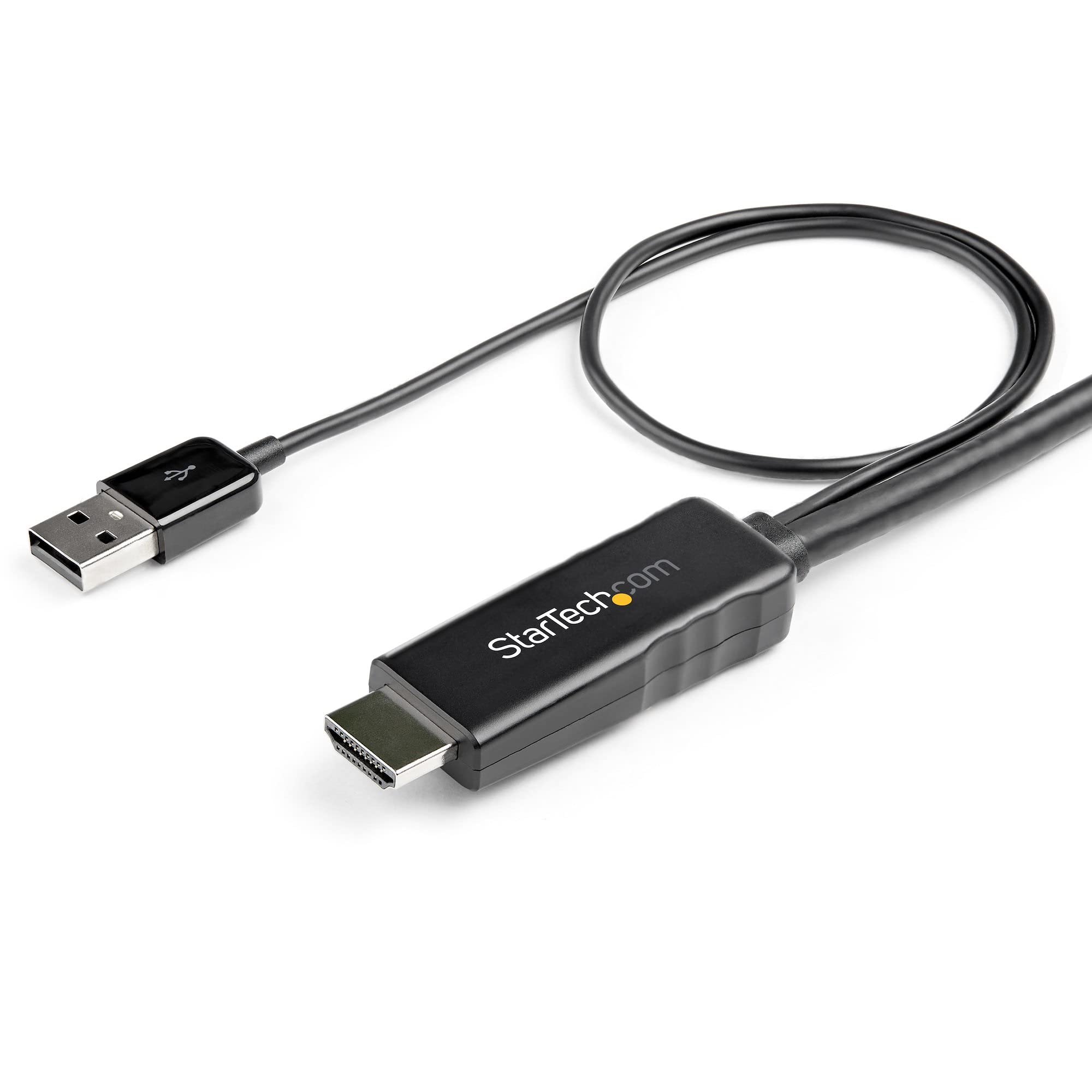 startech-com-hd2dpmm2m-c-ble-adaptateur-hdmi-vers-displayport-2-m-4k-30hz image 2