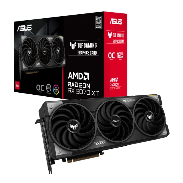 asus-rog-tuf-gaming-radeon-rx-9070-xt-oc-edition-16gb-carte-graphique-gaming image 1