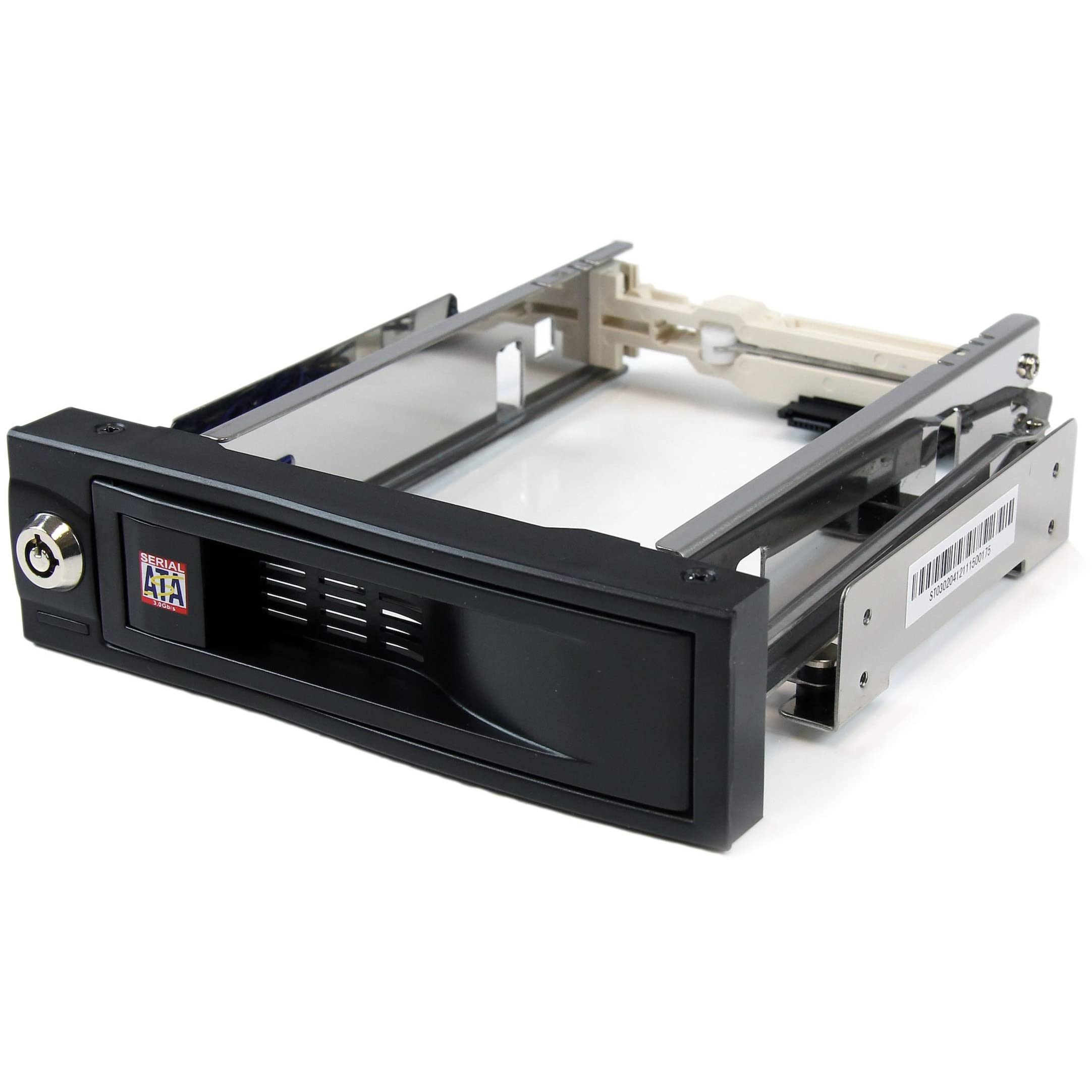startech-com-hsb100satbk-rack-mobile-sata-3-5-sans-tiroir-pour-baie-5-25 image 1
