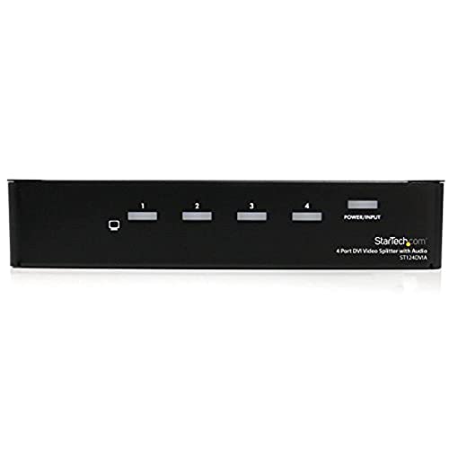 startech-com-st124dvia-r-partiteur-vid-o-dvi-4-ports-avec-audio image 6