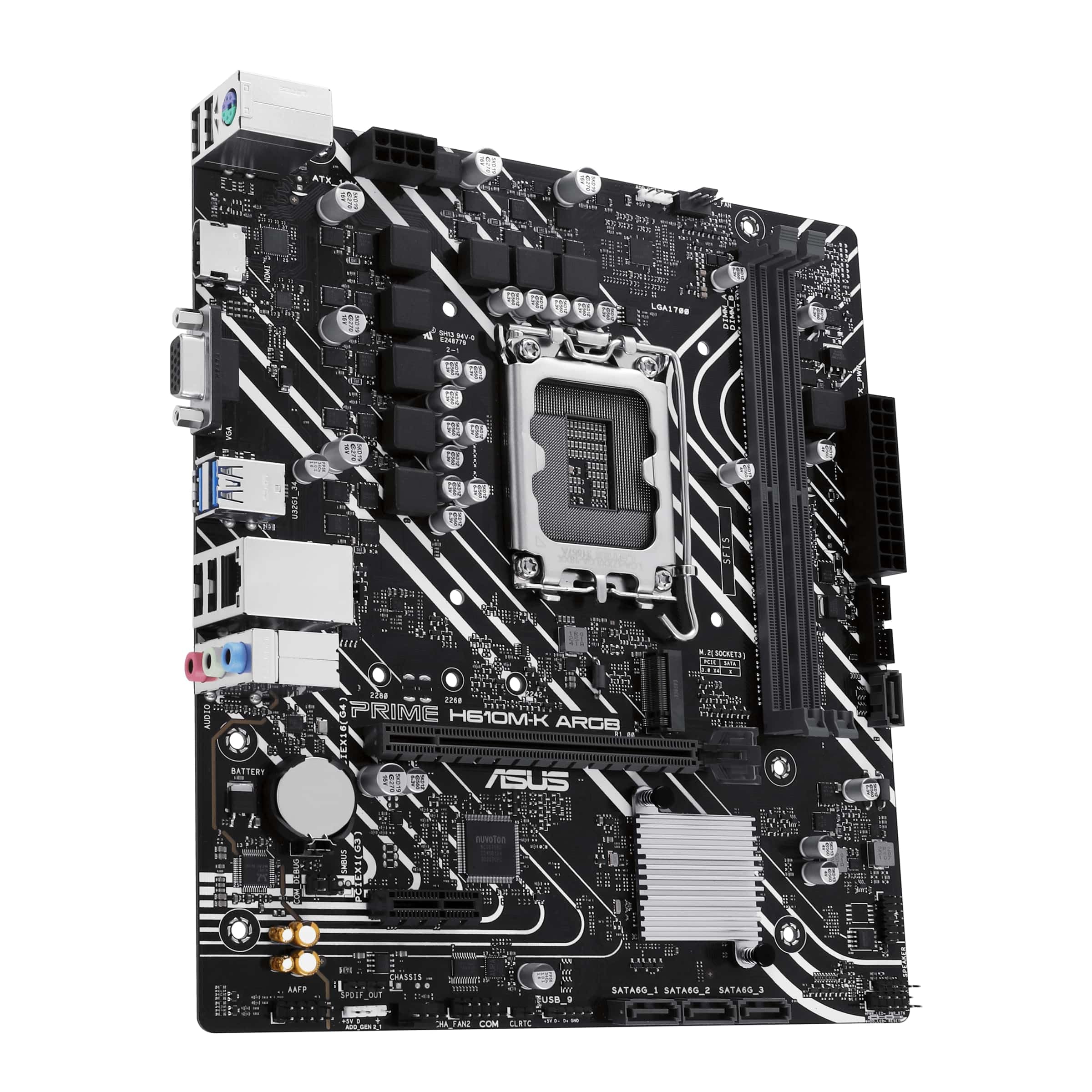 asus-rog-prime-h610m-k-argb-carte-m-re-matx-lga-1700-ddr5-pcie-4-0-m-2 image 4