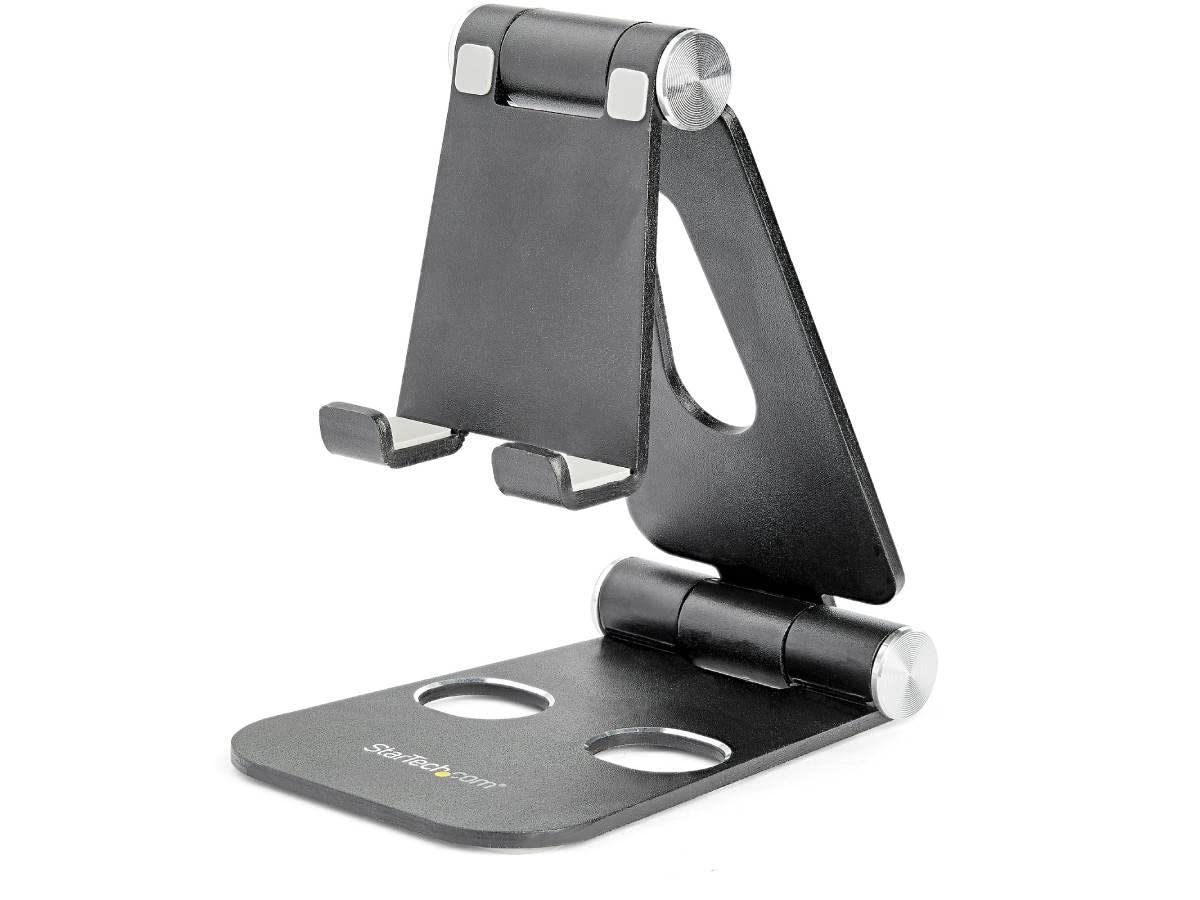 startech-com-usptlstndb-support-t-l-phone-et-tablette-pliable-portable-noir image 1