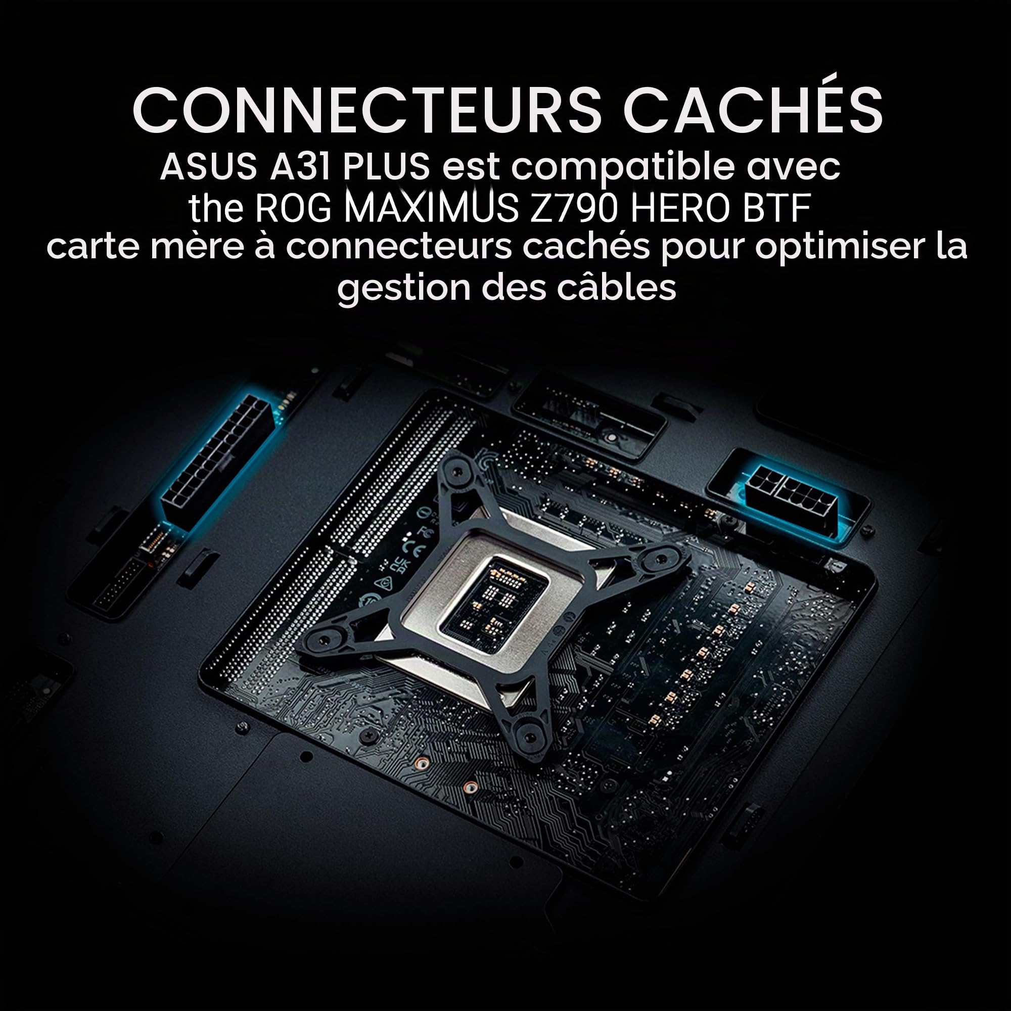 asus-a31-plus-tg-argb-black-bo-tier-atx-panoramique-4-ventilateurs image 3