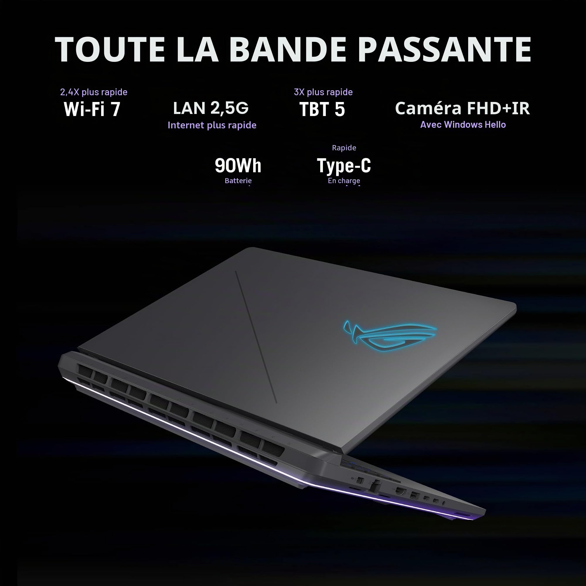 asus-rog-strix-g16-2025-pc-portable-gaming-16-2-5k-240hz-rtx-5070-ti-ultra-9-32g image 6