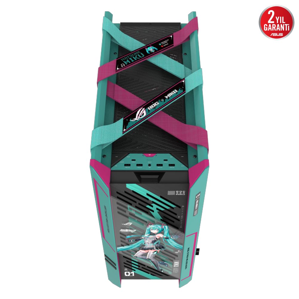 asus-rog-strix-helios-ii-hatsune-miku-edition-bo-tier-eatx-verre-tremp image 2
