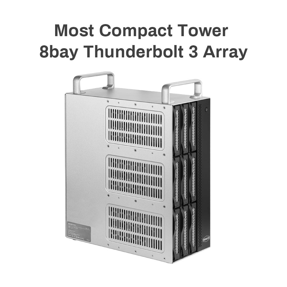 terramaster-d8-332-stockage-raid-thunderbolt-3-8-baies image 8