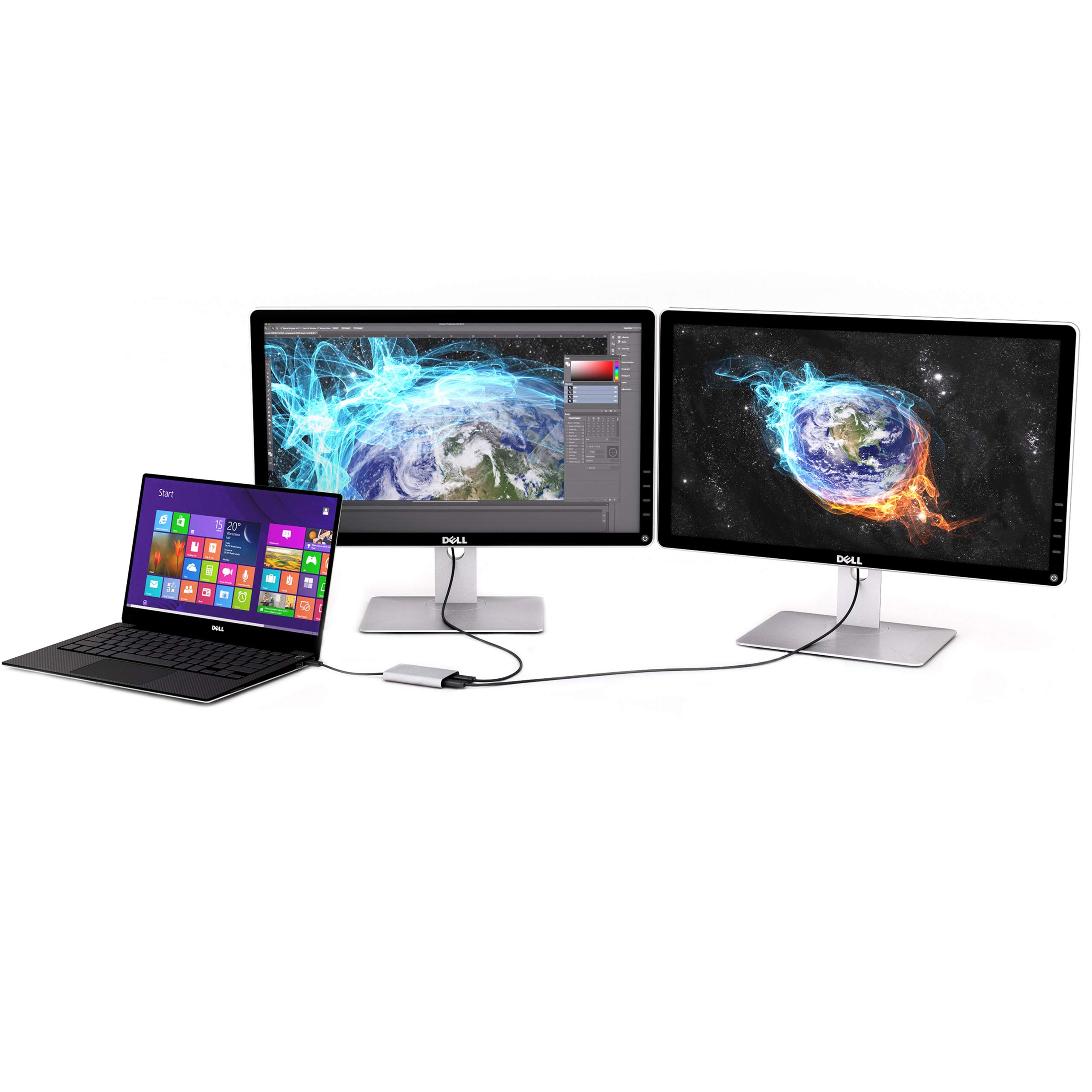 startech-com-adaptateur-thunderbolt-3-vers-double-displayport-4k-60-hz-tb32dp2 image 5