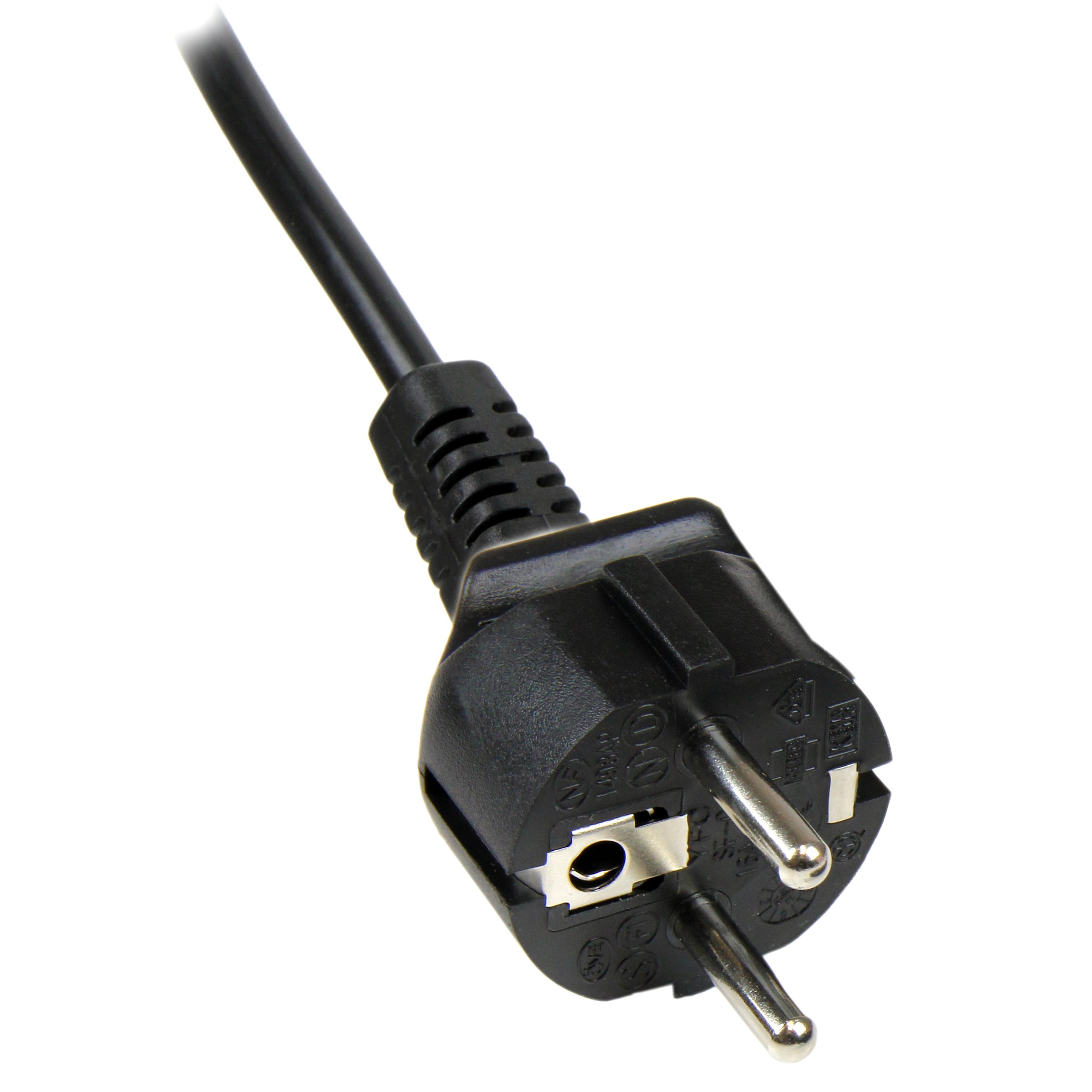 startech-com-753e-3m-power-lead-cordon-alimentation-pc-portable-eu-vers-c5-3m image 3