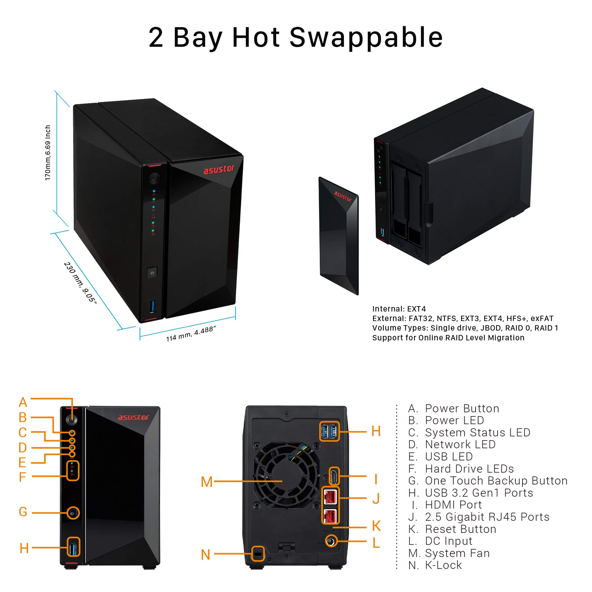 asustor-nimbustor-2-as5202t-nas-2-baies-celeron-2-5gbe-4k image 4
