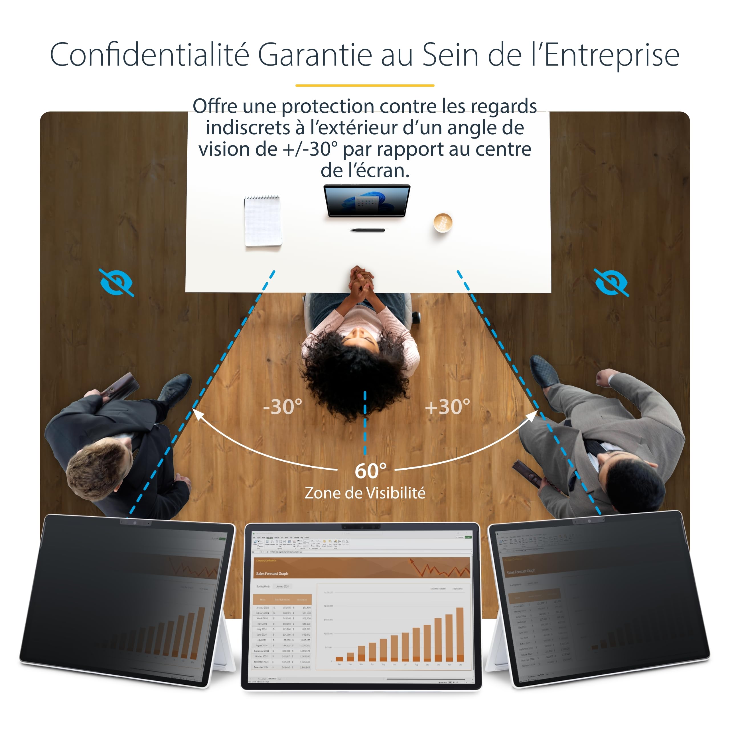 startech-com-filtre-de-confidentialit-4-sens-pour-surface-pro-8-9-x-11-13-mat image 2