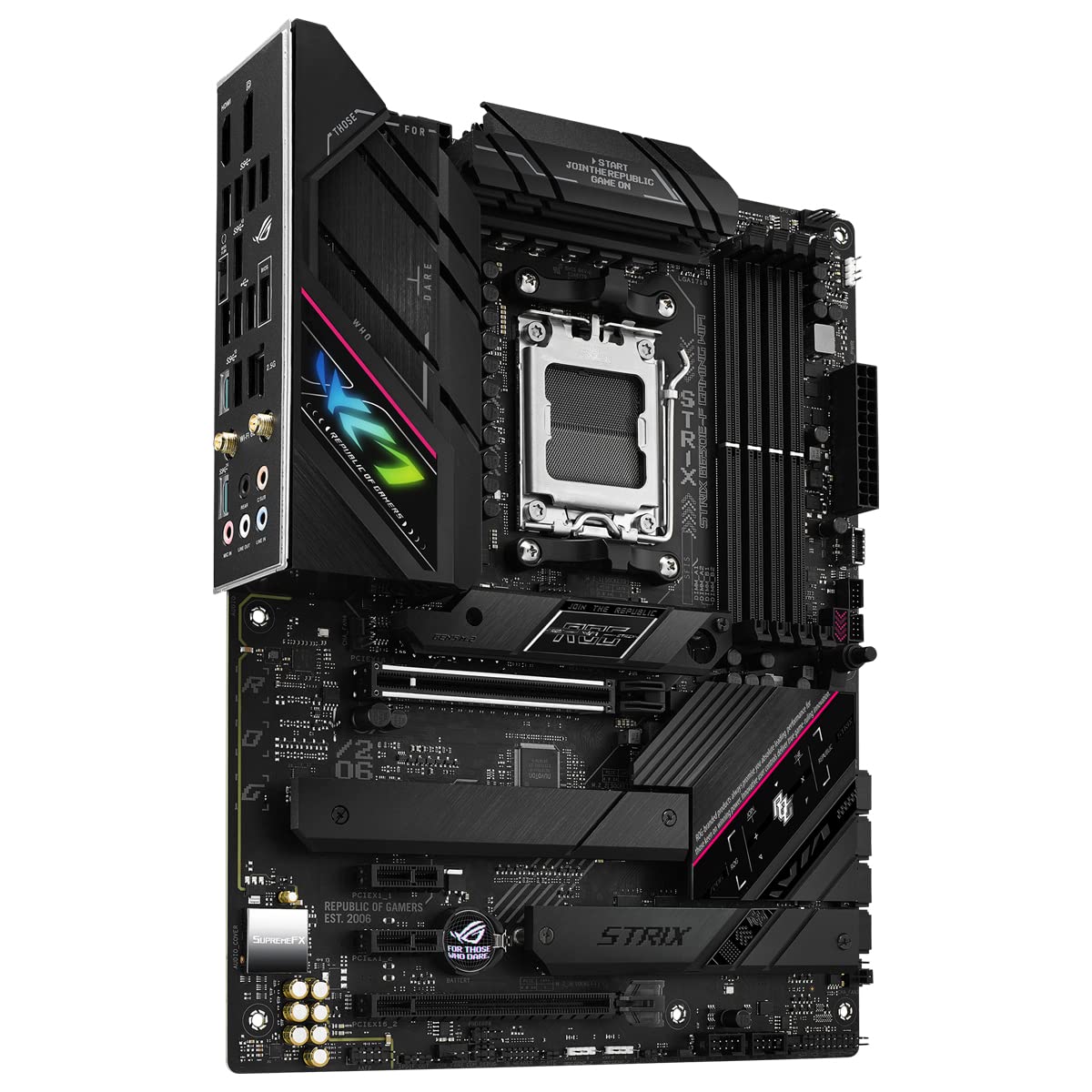 asus-rog-strix-b650e-f-gaming-wifi-carte-m-re-am5-atx-ddr5-pcie-5-0 image 8