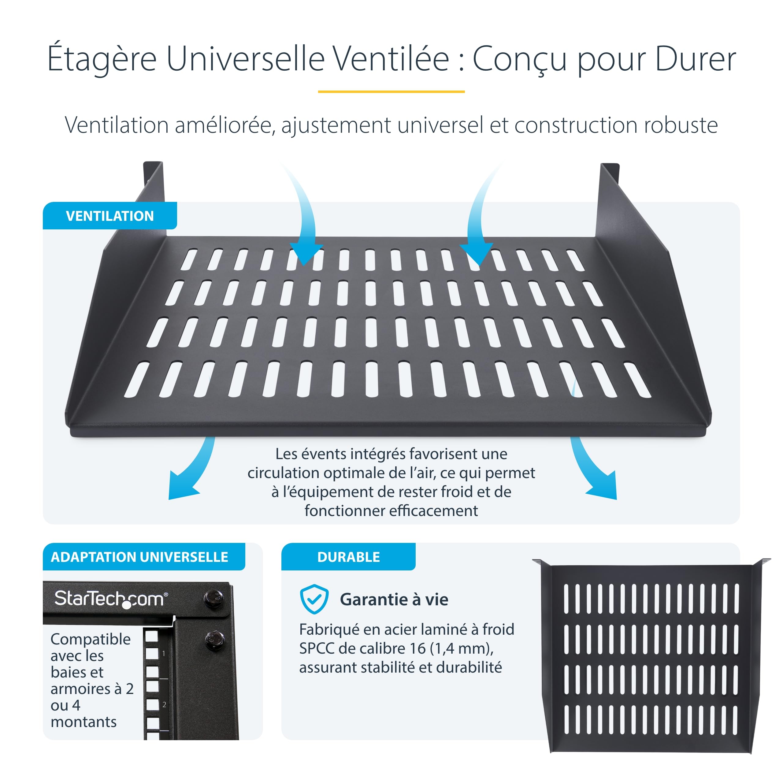startech-com-cabshelfv2u-16-rack-tag-re-ventil-e-rack-19-2u-41-5cm-20kg image 3