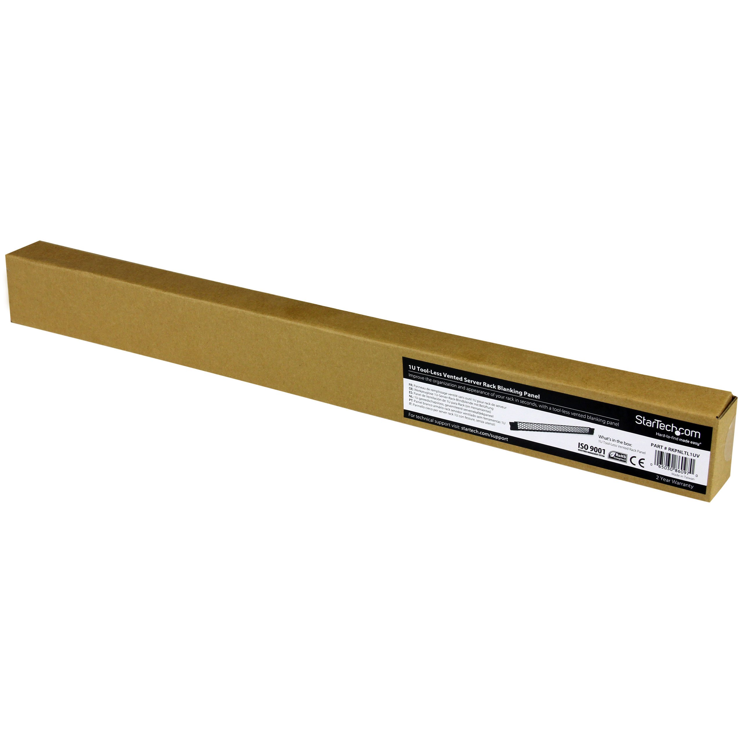 startech-com-rkpnltl1uv-panneau-d-obturation-ventil-1u-19-pouces-sans-outil image 5
