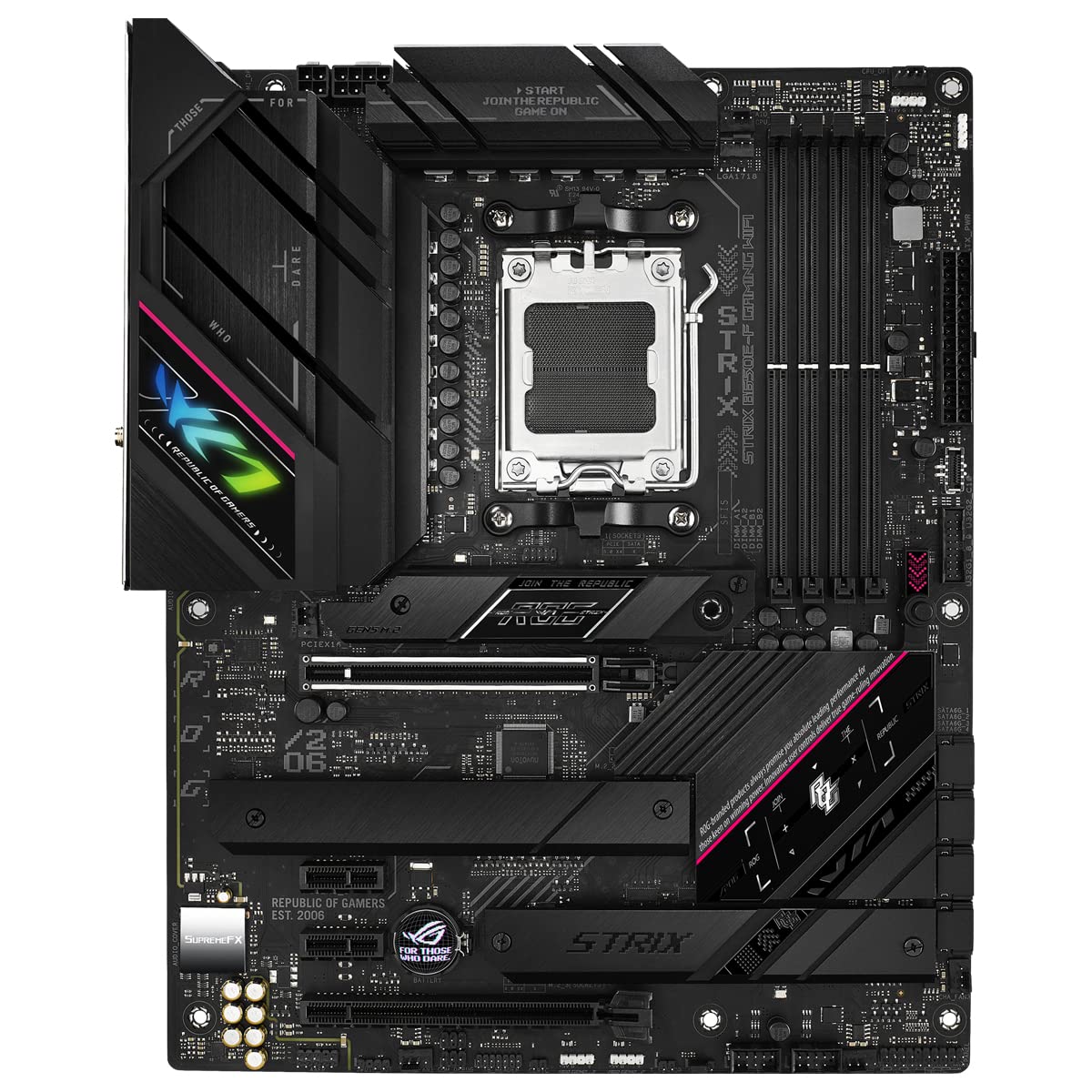 asus-rog-strix-b650e-f-gaming-wifi-carte-m-re-am5-atx-ddr5-pcie-5-0 image 7