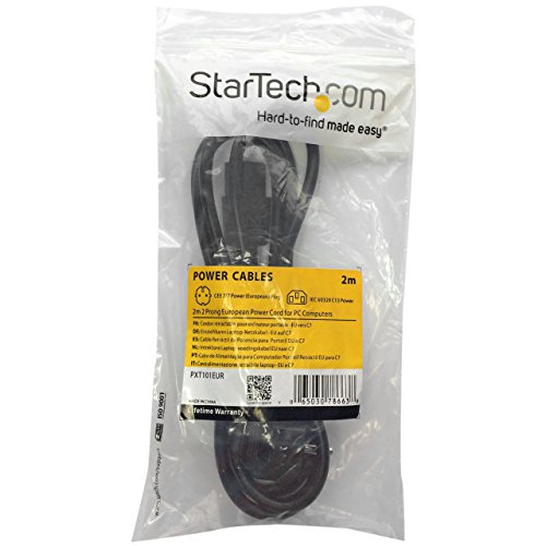 startech-com-pxt101eur-cordon-alimentation-pc-2m-schuko-vers-c13-noir image 8