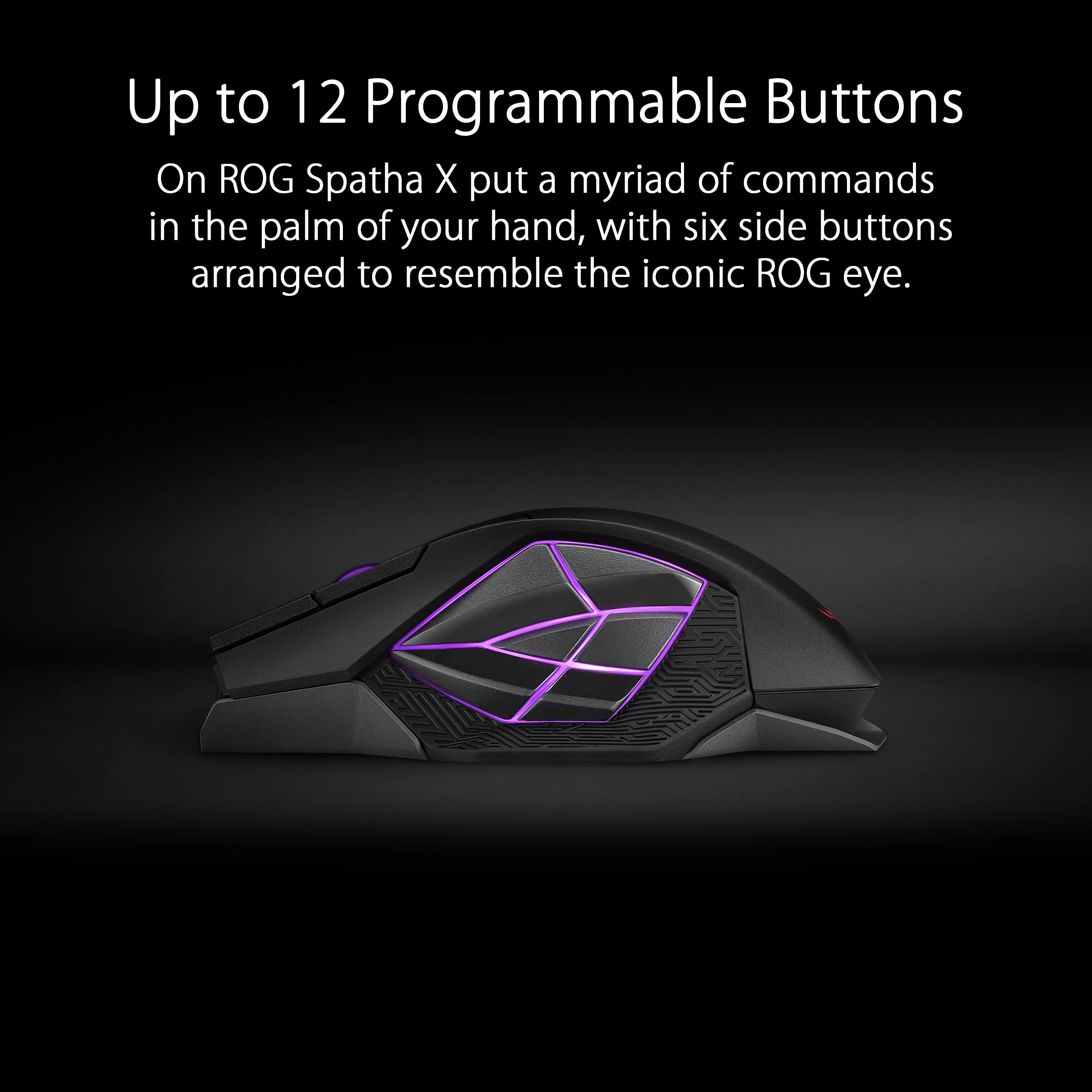 asus-rog-spatha-x-souris-gaming-sans-fil-19000-dpi-12-boutons-rgb image 3
