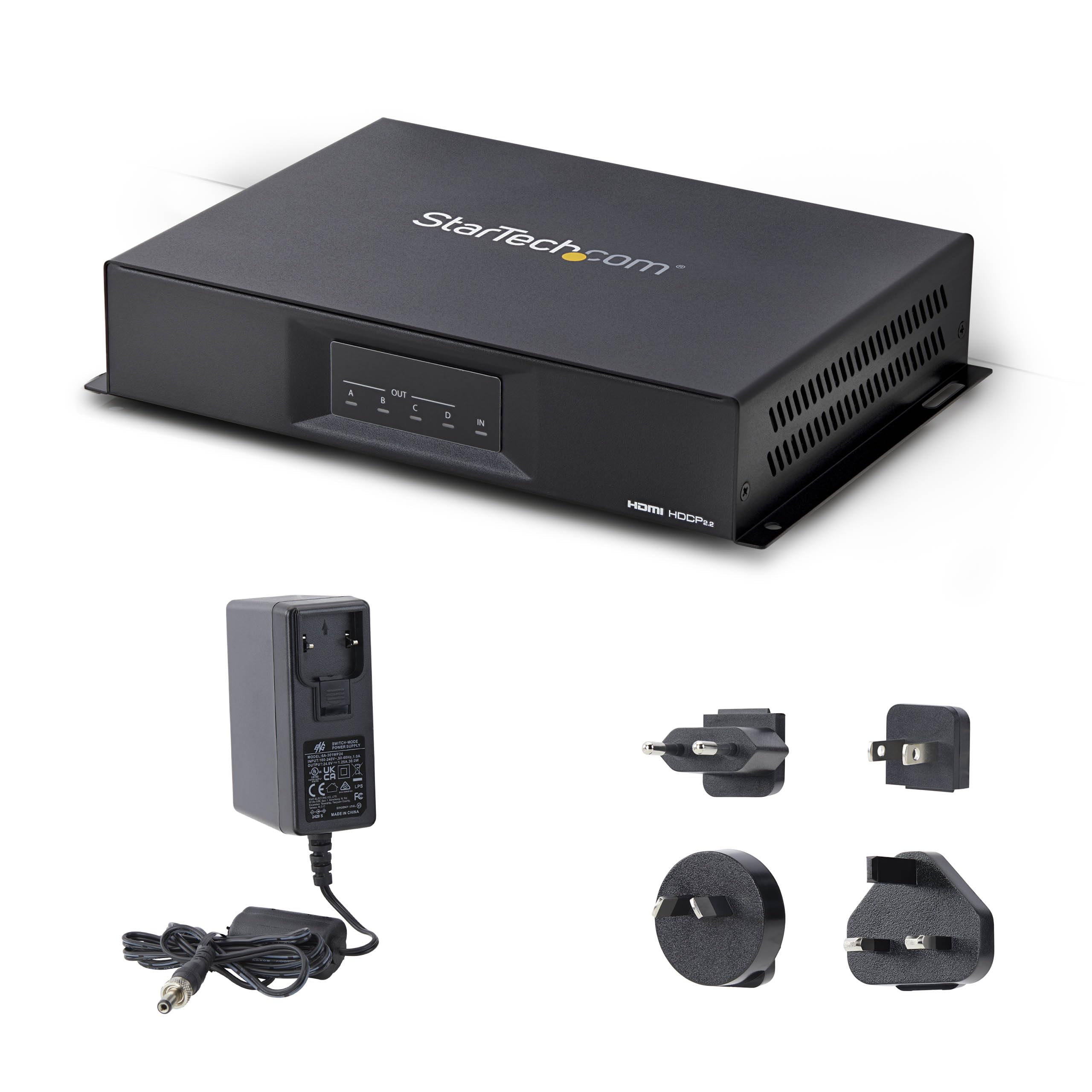 startech-com-st124hdvw-contr-leur-mur-vid-o-2x2-hdmi-4k-60hz-1-entr-e-4-sorties image 7