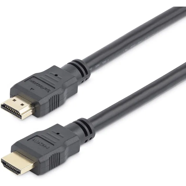 startech-com-c-ble-hdmi-haute-vitesse-2-m-4k-30hz-m-le-m-le-noir-hdmm2m image 1