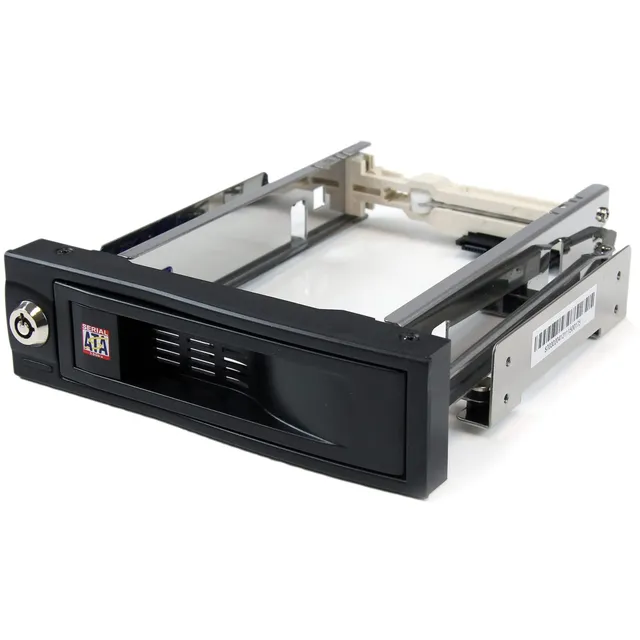 startech-com-hsb100satbk-rack-mobile-sata-3-5-sans-tiroir-pour-baie-5-25 image 1