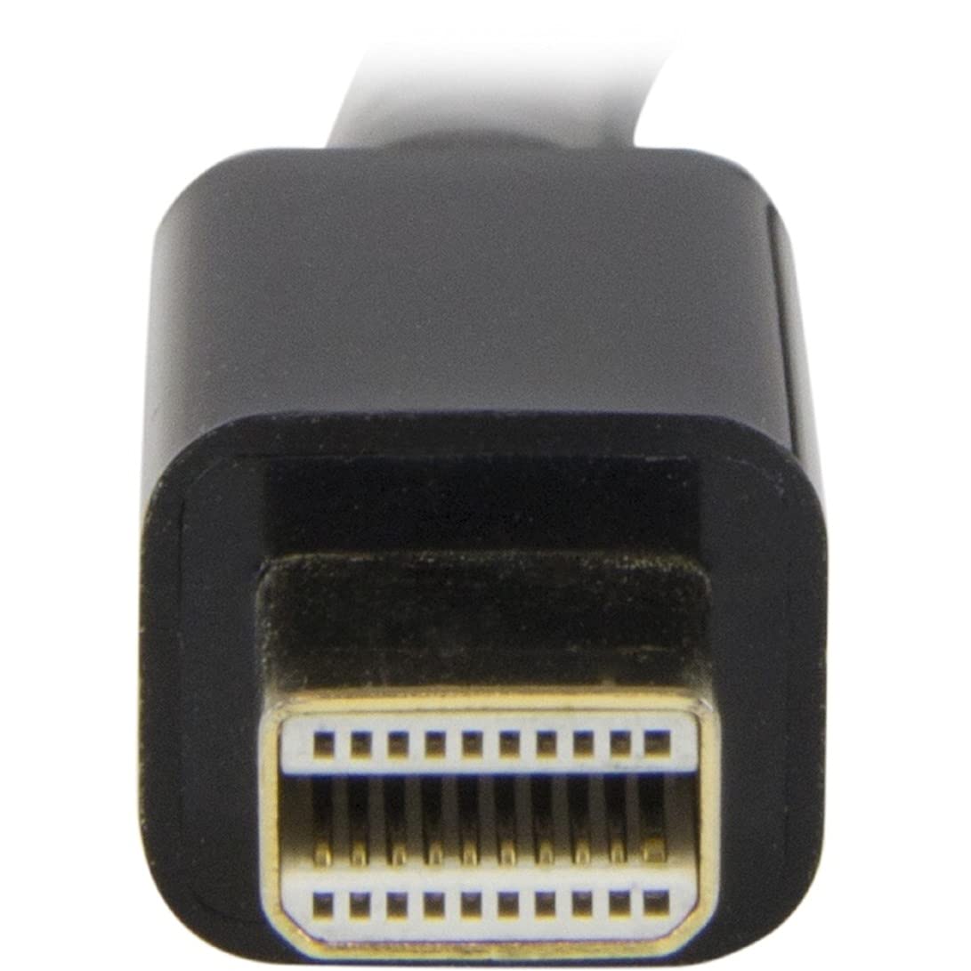 startech-com-mdp2hdmm3mb-c-ble-mini-displayport-vers-hdmi-4k-3-m-noir image 4