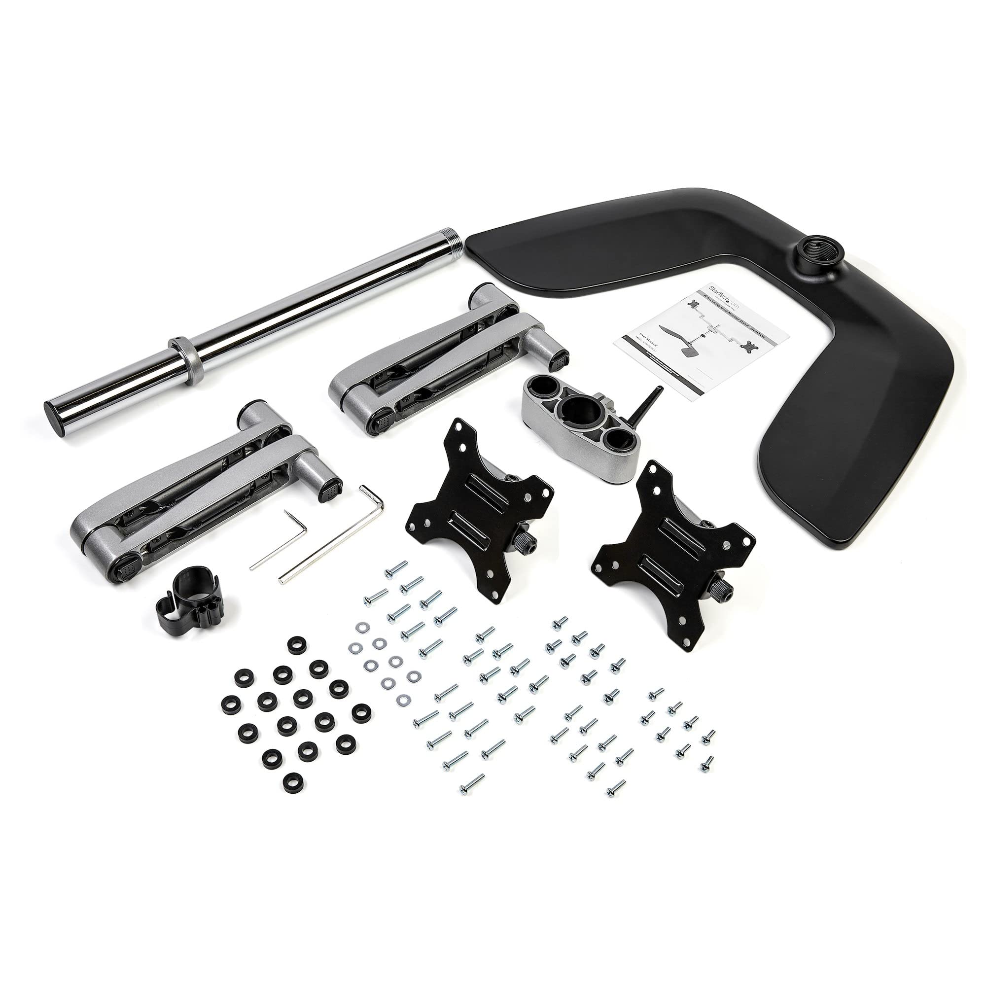 startech-com-armdualss-support-double-cran-jusqu-32-argent image 7