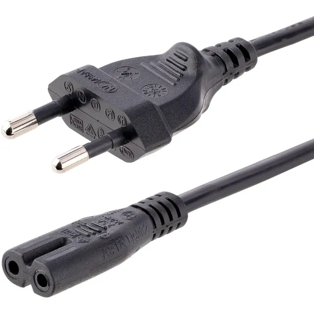 startech-com-cordon-alimentation-portable-1m-ue-vers-c7-c-ble-secteur-laptop image 1