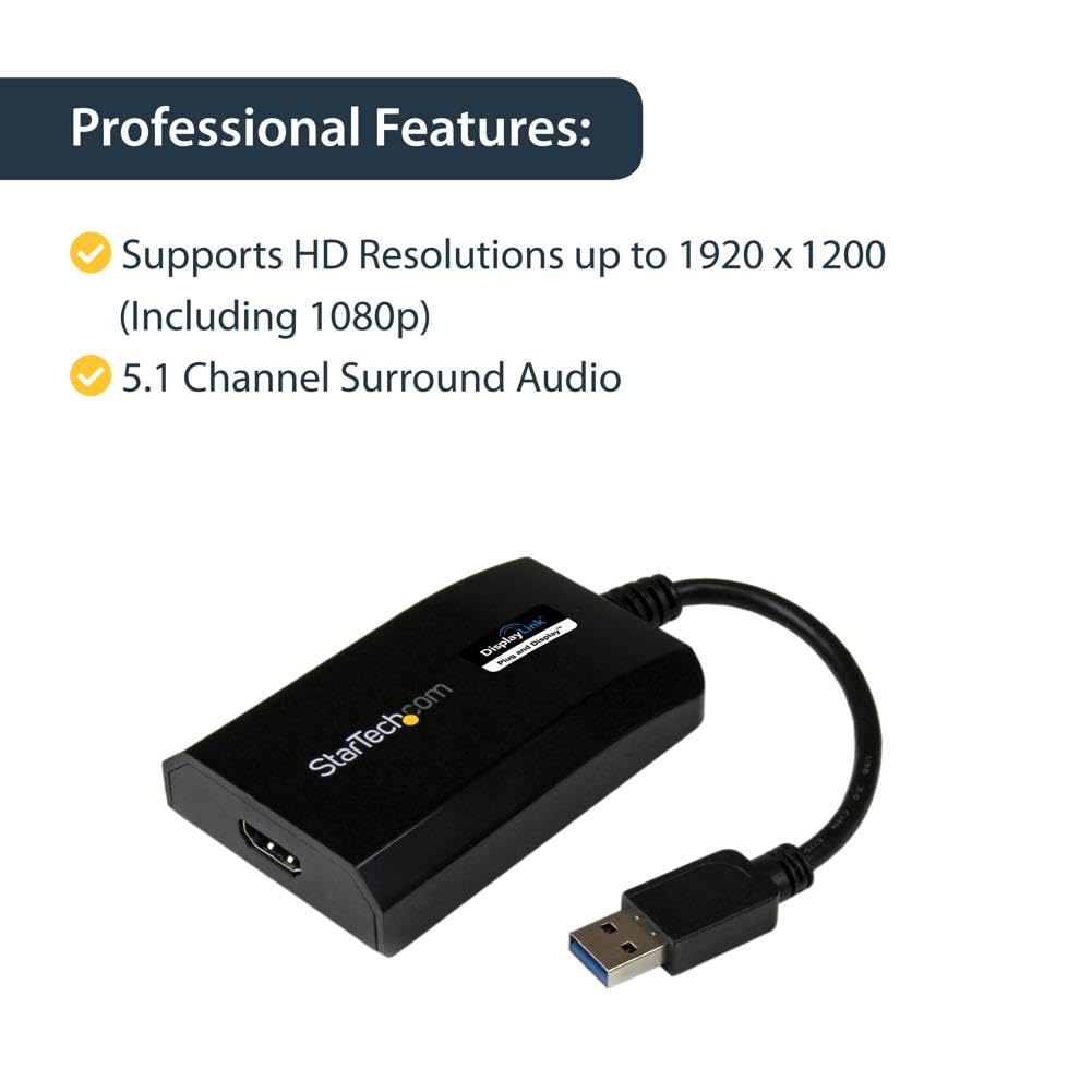 startech-com-usb32hdpro-adaptateur-carte-graphique-externe-usb-3-0-vers-hdmi-108 image 4