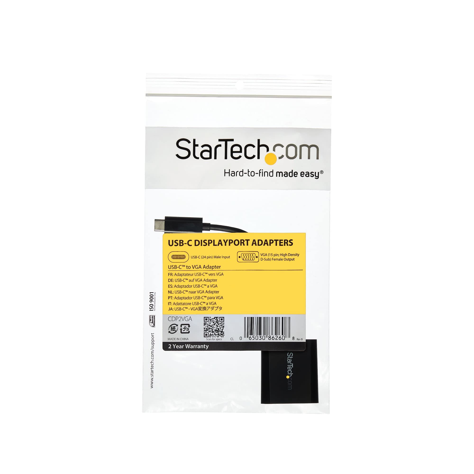 startech-com-cdp2vga-adaptateur-usb-c-vers-vga-1080p-full-hd image 7
