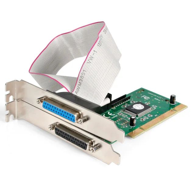 startech-com-pci2pecp-carte-adaptateur-pci-vers-2-ports-parall-le-db25-epp-ecp image 1