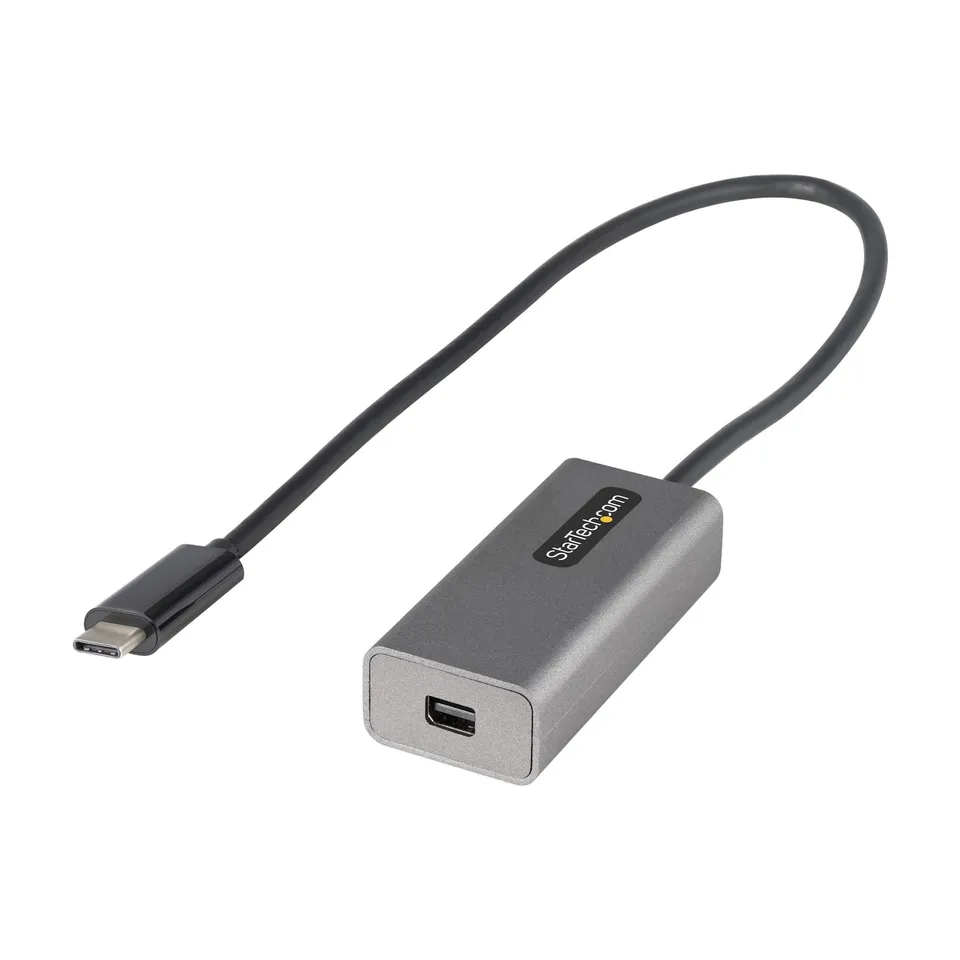startech-com-adaptateur-usb-c-vers-mini-displayport-4k-60hz-c-ble-30cm image 1