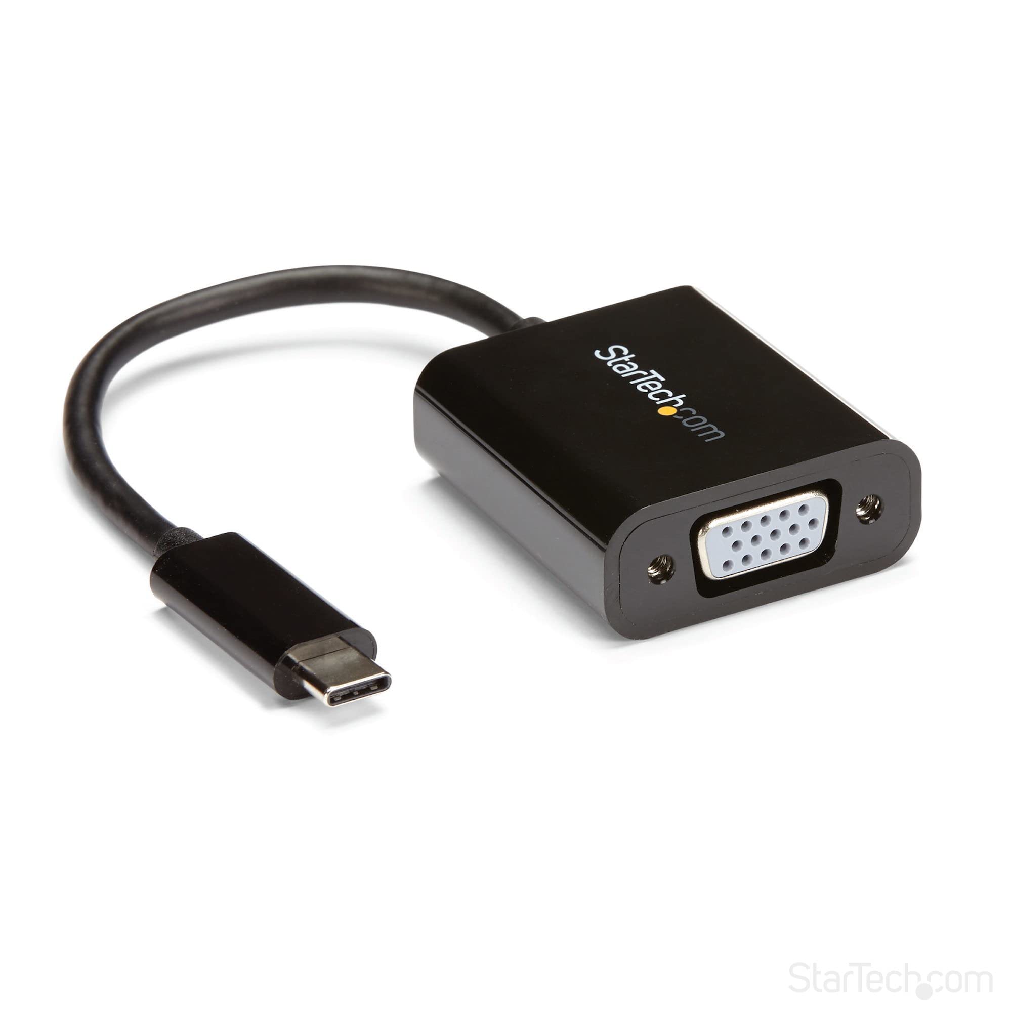 startech-com-cdp2vga-adaptateur-usb-c-vers-vga-1080p-full-hd image 1