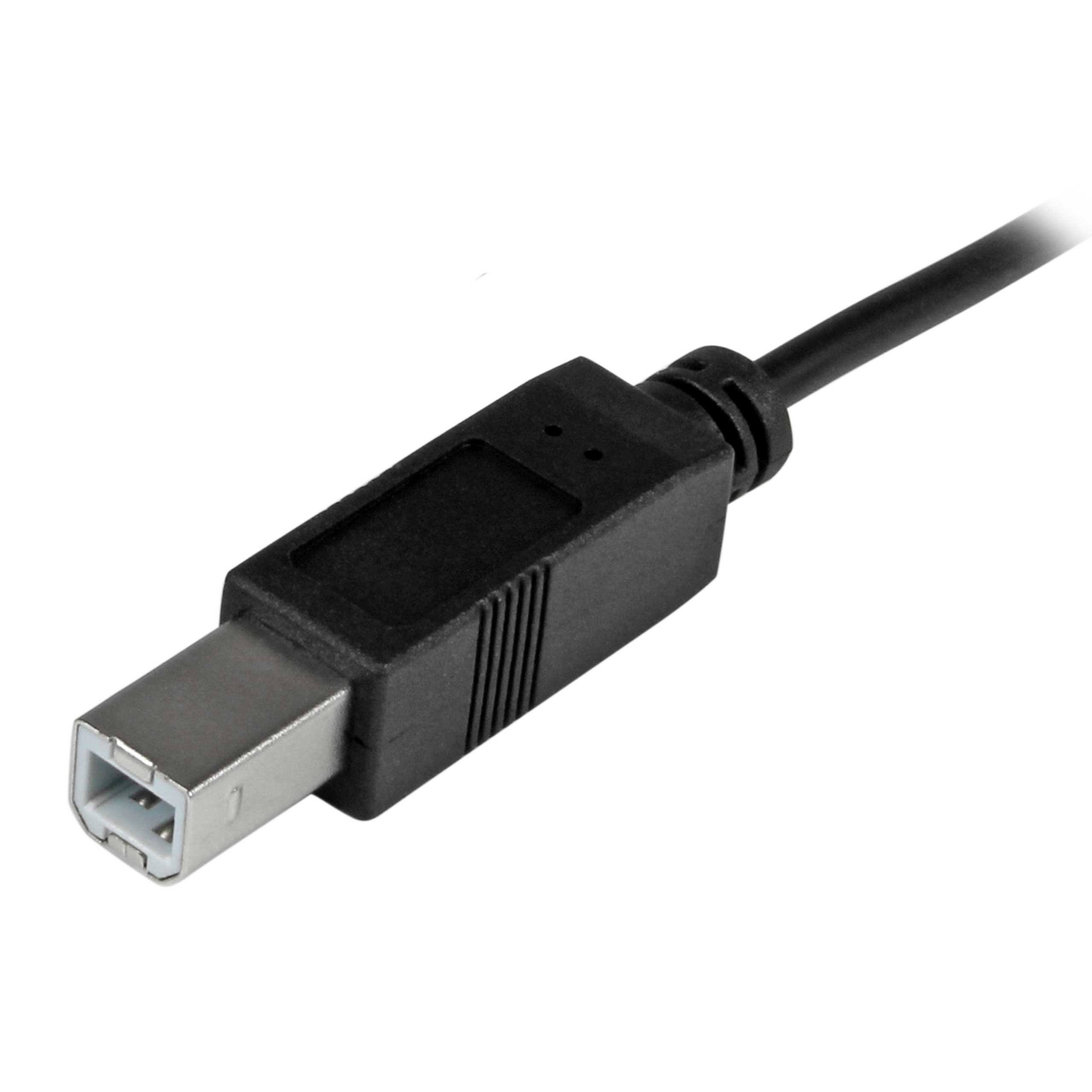 startech-com-usb2cb1m-c-ble-usb-c-vers-usb-b-1-m-noir image 3