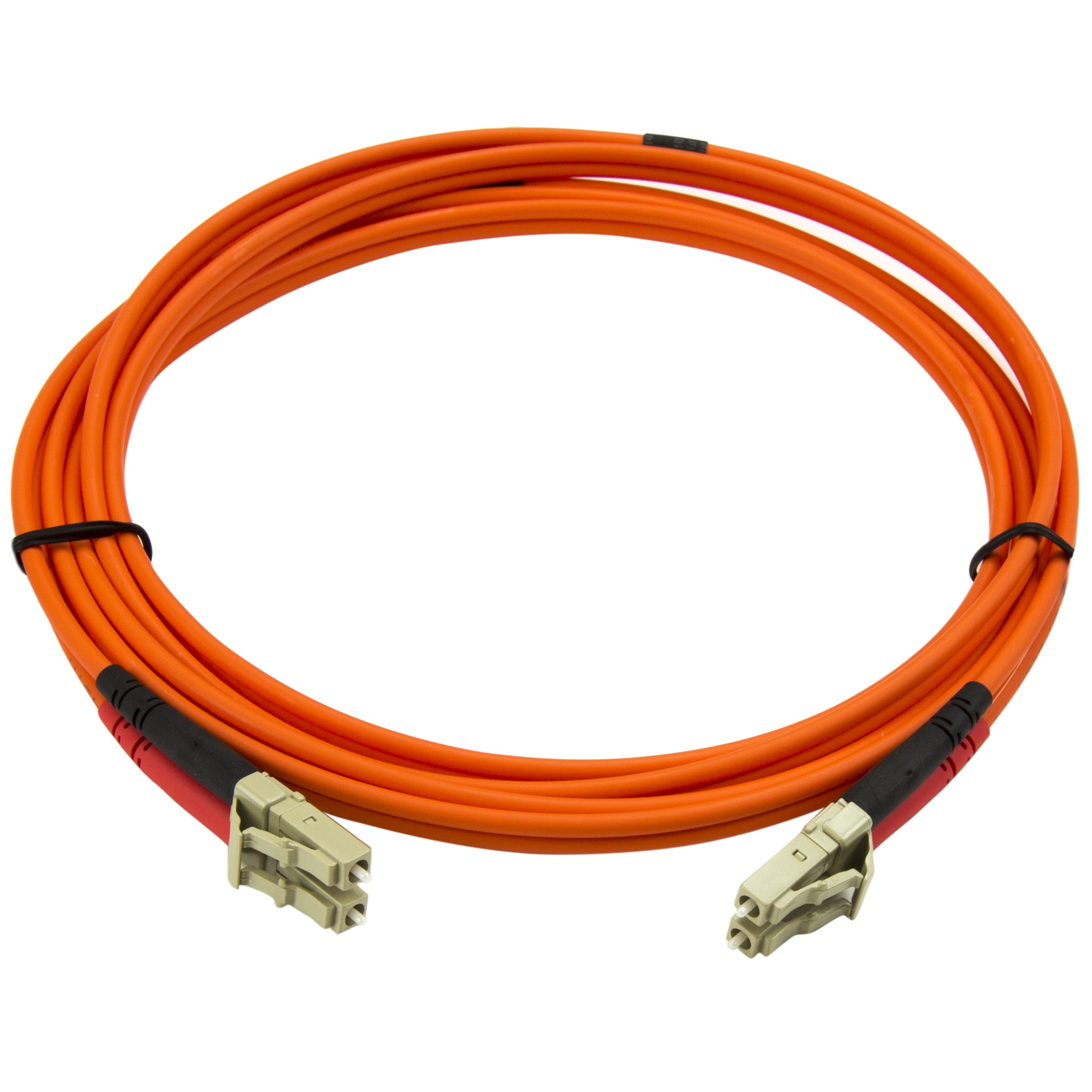 startech-com-50fiblclc2-c-ble-fibre-optique-lc-lc-om2-2-m-orange image 2