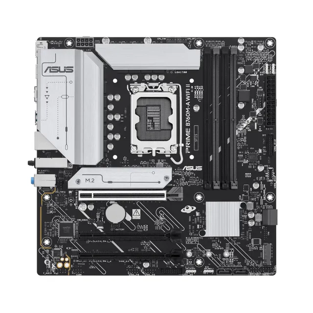 asus-rog-prime-b760m-a-wifi-ii-carte-m-re-micro-atx-lga-1700-ddr5-pcie-5-0 image 1