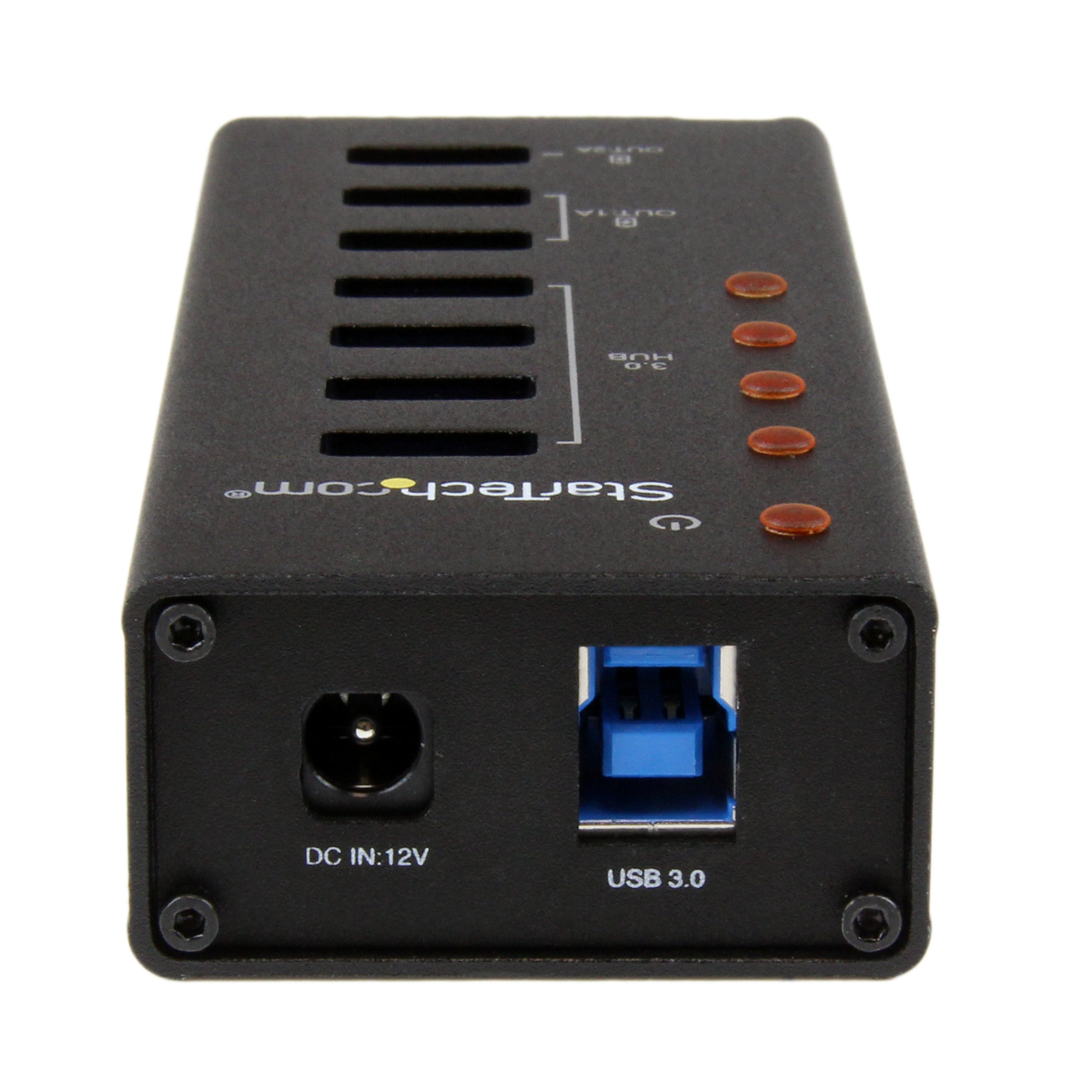 startech-com-st4300u3c3-hub-usb-3-0-7-ports-5gbps-avec-charge-mural image 2