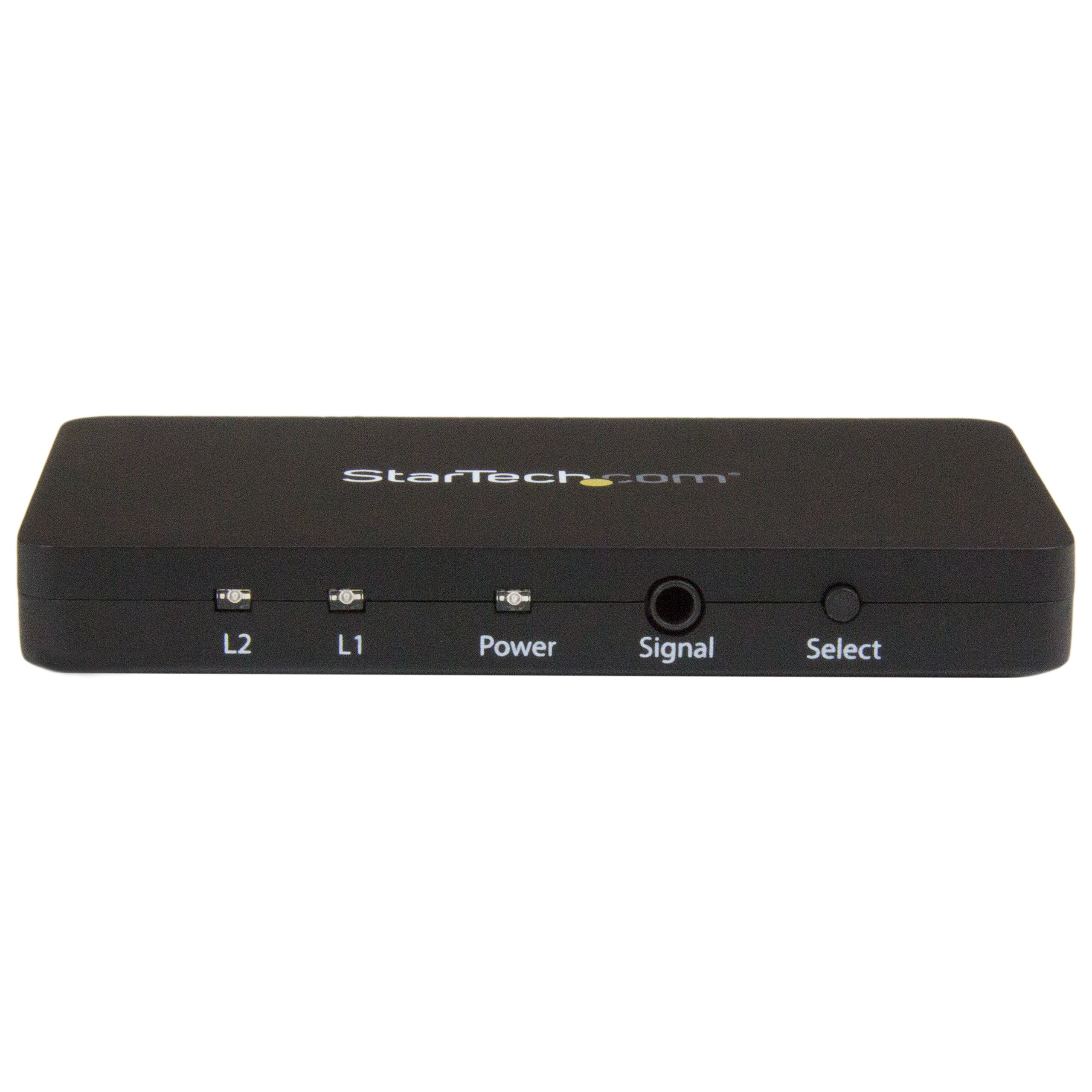 startech-com-vs221hd4k-switch-hdmi-2-ports-4k-30hz-avec-mhl-aluminium image 2
