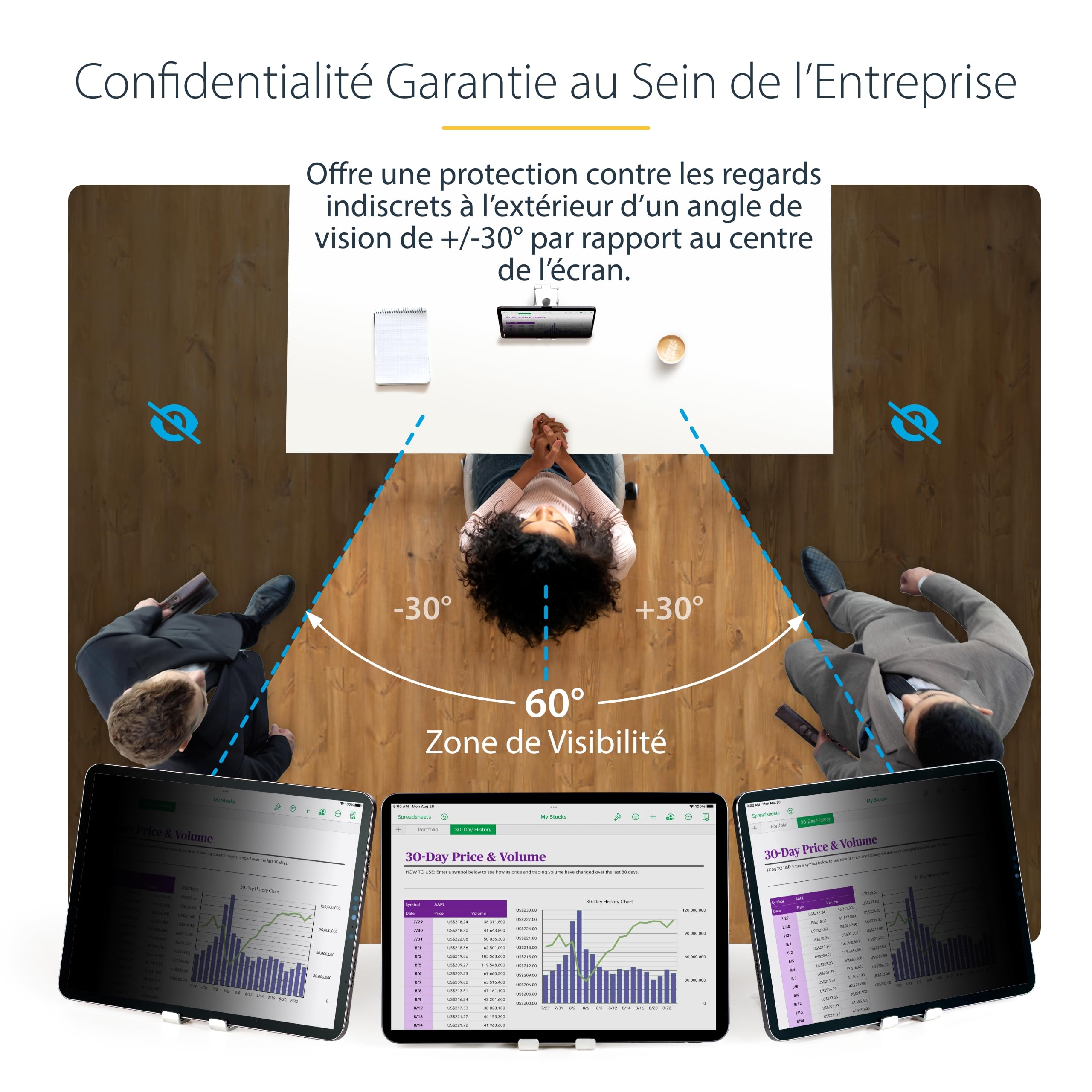 startech-com-filtre-de-confidentialit-4-voies-pour-ipad-pro-11-pouces-tactile image 2