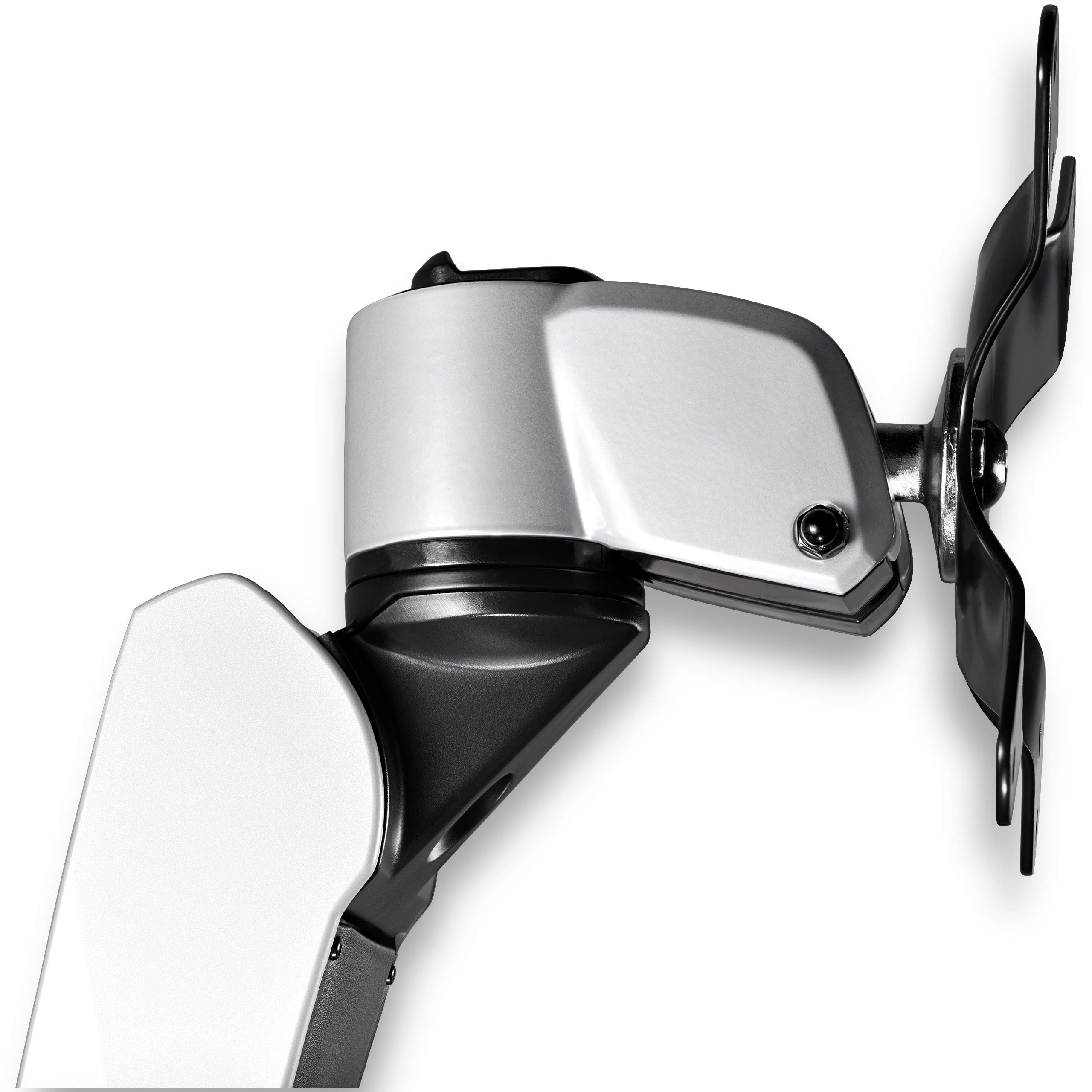 startech-com-poste-de-travail-ergonomique-mural-bras-cran-34-vesa-plateau-clavie image 2