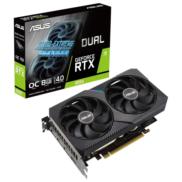 asus-dual-geforce-rtx-3050-v2-oc-8gb-gddr6-carte-graphique-gaming image 1