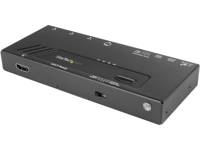 startech-com-vs421hd4ka-switch-hdmi-4-ports-4k image 1