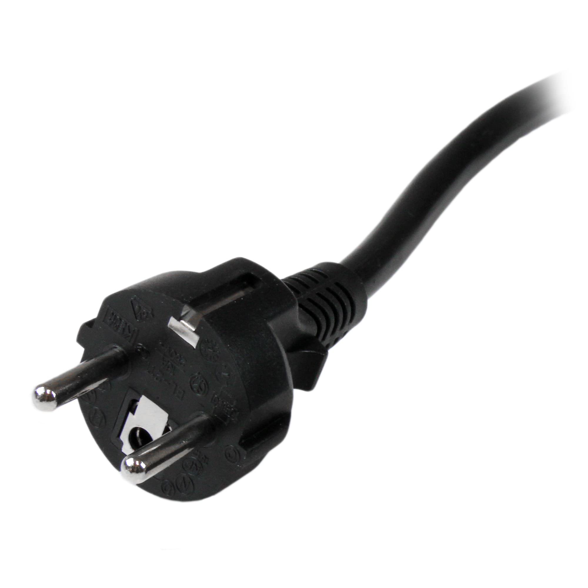 startech-com-pxteuc192m-cordon-alimentation-pc-eu-schuko-vers-c19-2m-16a image 2