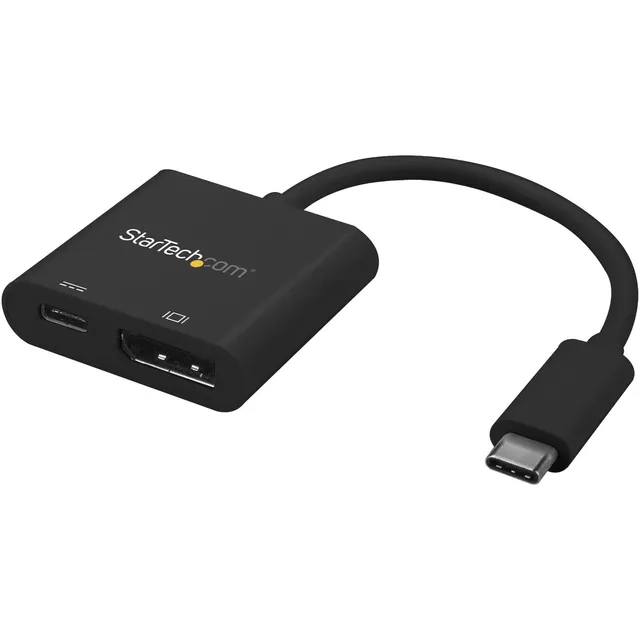 startech-com-adaptateur-usb-c-vers-displayport-1-2-4k-60hz-pd-60w-passthrough image 1