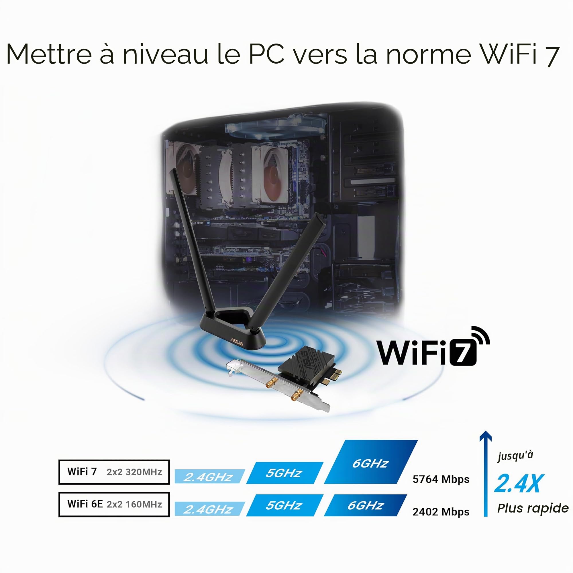 asus-rog-pce-be92bt-carte-r-seau-wi-fi-7-tri-bande-9400-mbit-s-bluetooth-5-4 image 3