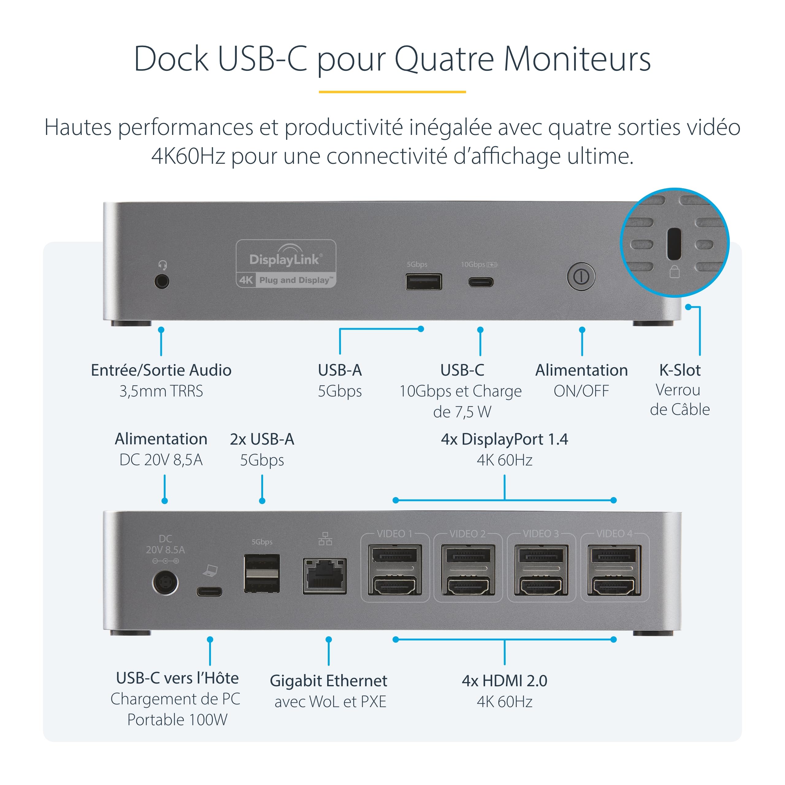 startech-com-st12mhdlan-station-d-accueil-usb-c-quad-4k-60hz-100w-gbe-pour-macbo image 3