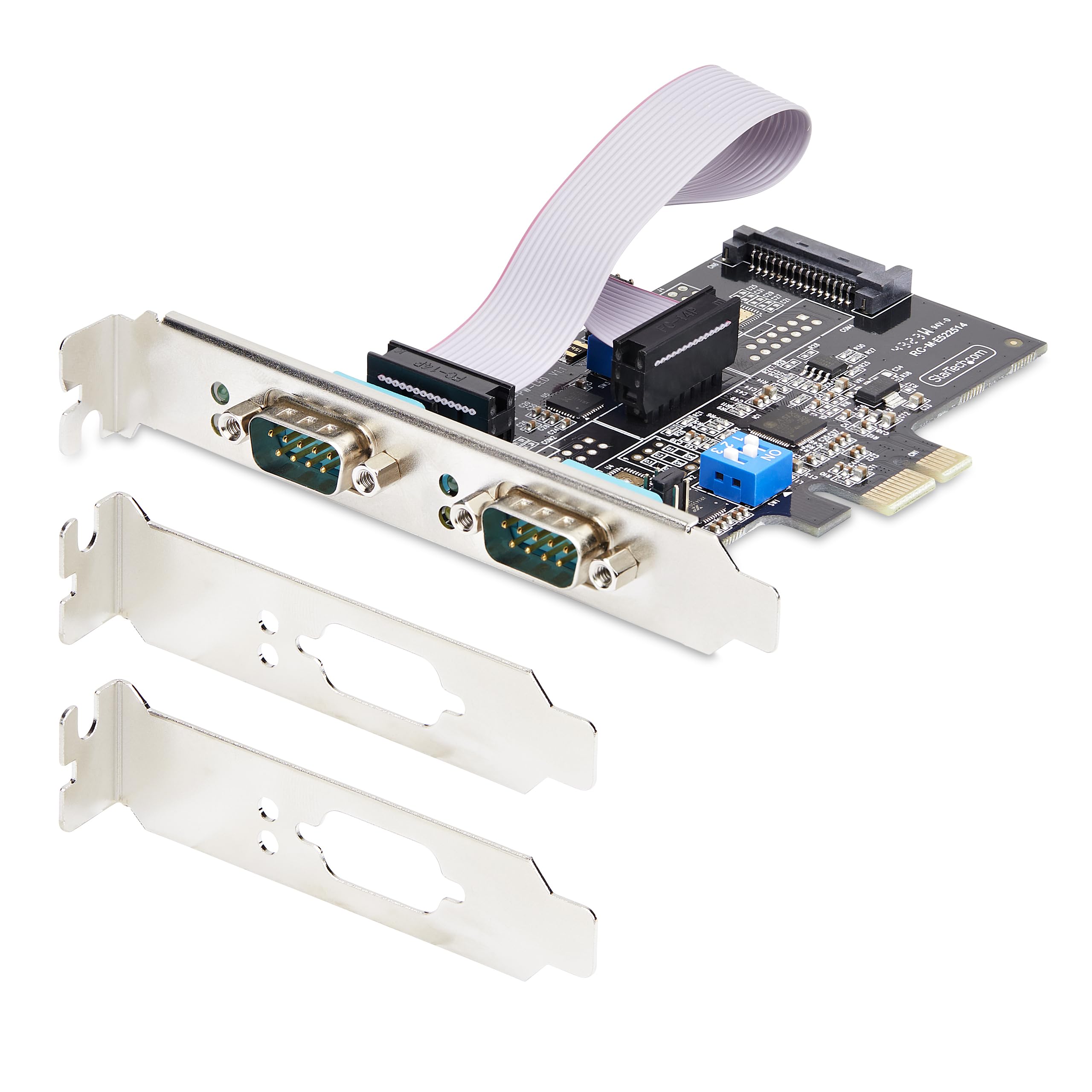 startech-com-2s232422485-pc-card-carte-pcie-2-ports-rs232-422-485-db9 image 8